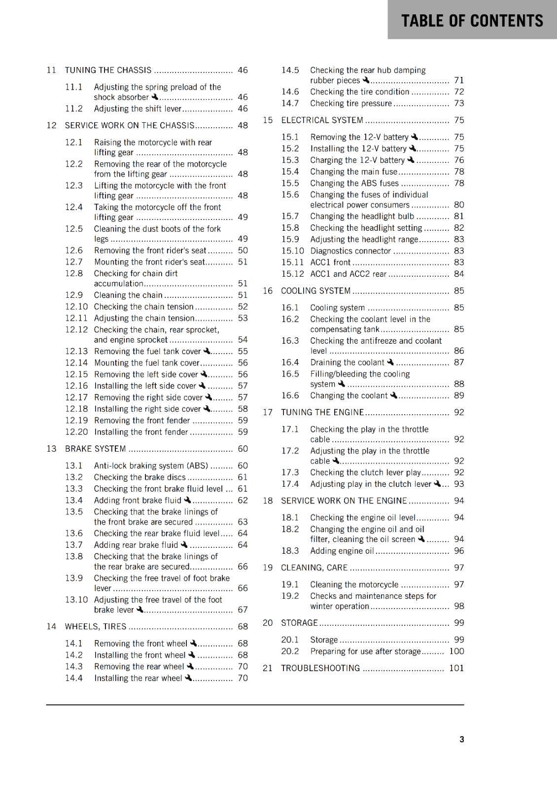 KTM 2023 - RC 200 GP - OWNERS MANUAL USER GUIDE