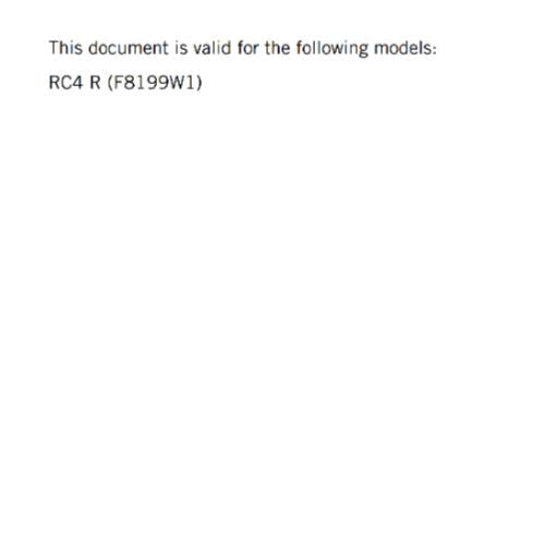 KTM 2023 - RC4 R - OWNERS MANUAL USER GUIDE WIRING DIAGRAMS