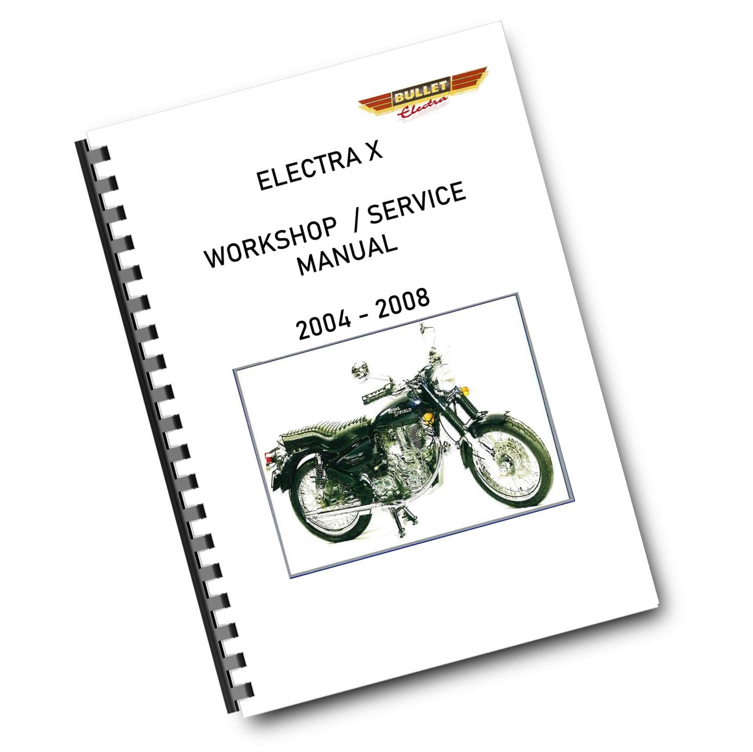 100 GSM - ROYAL ENFIELD ELECTRA X 2004 - 2008 SERVICE WORKSHOP REPAIR MANUAL