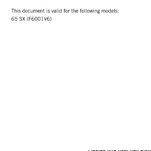 KTM 2022 - 65 SX - OWNERS MANUAL USER GUIDE