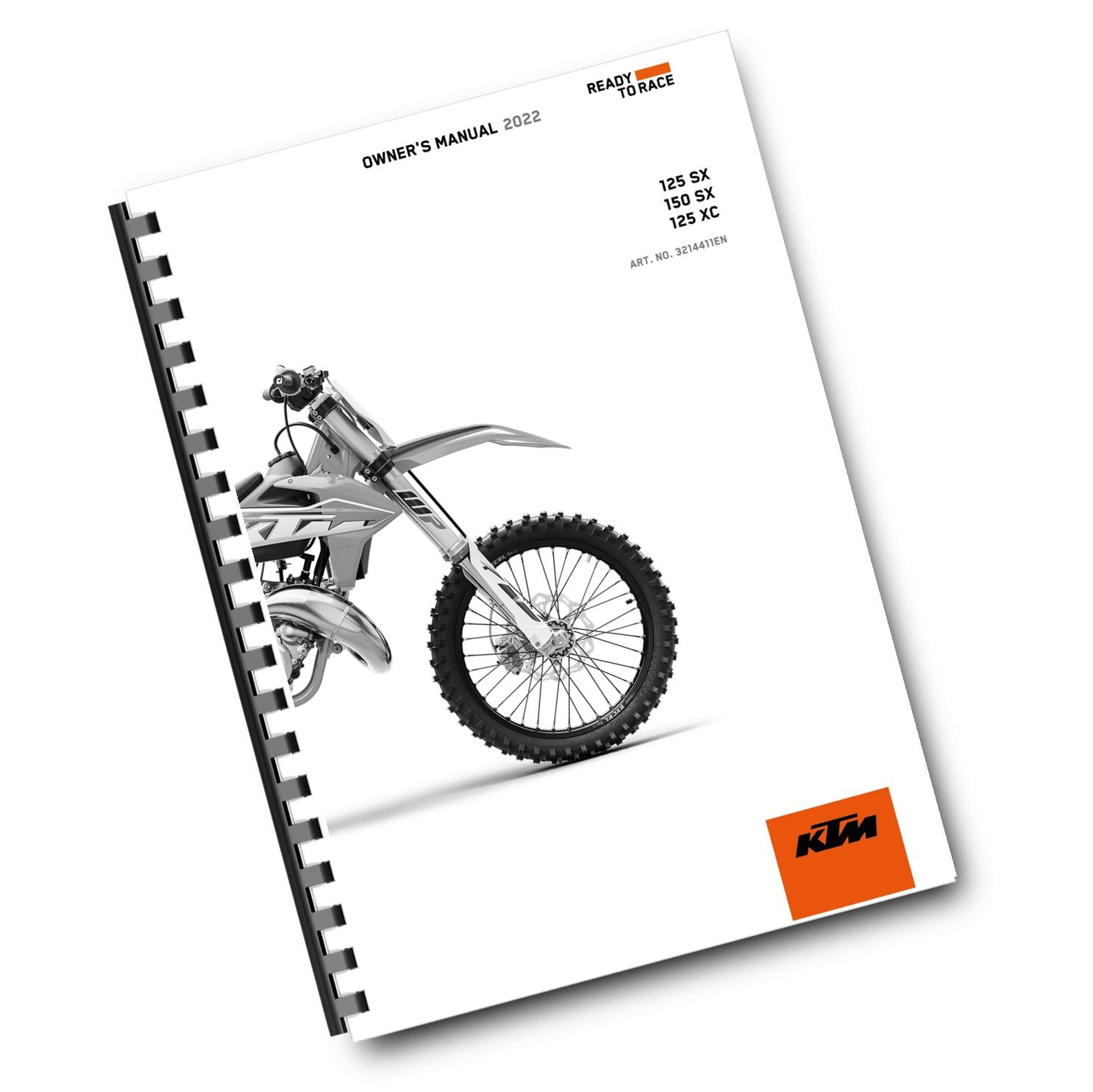 KTM 2022 - 125 150 SX XC - OWNERS MANUAL USER GUIDE