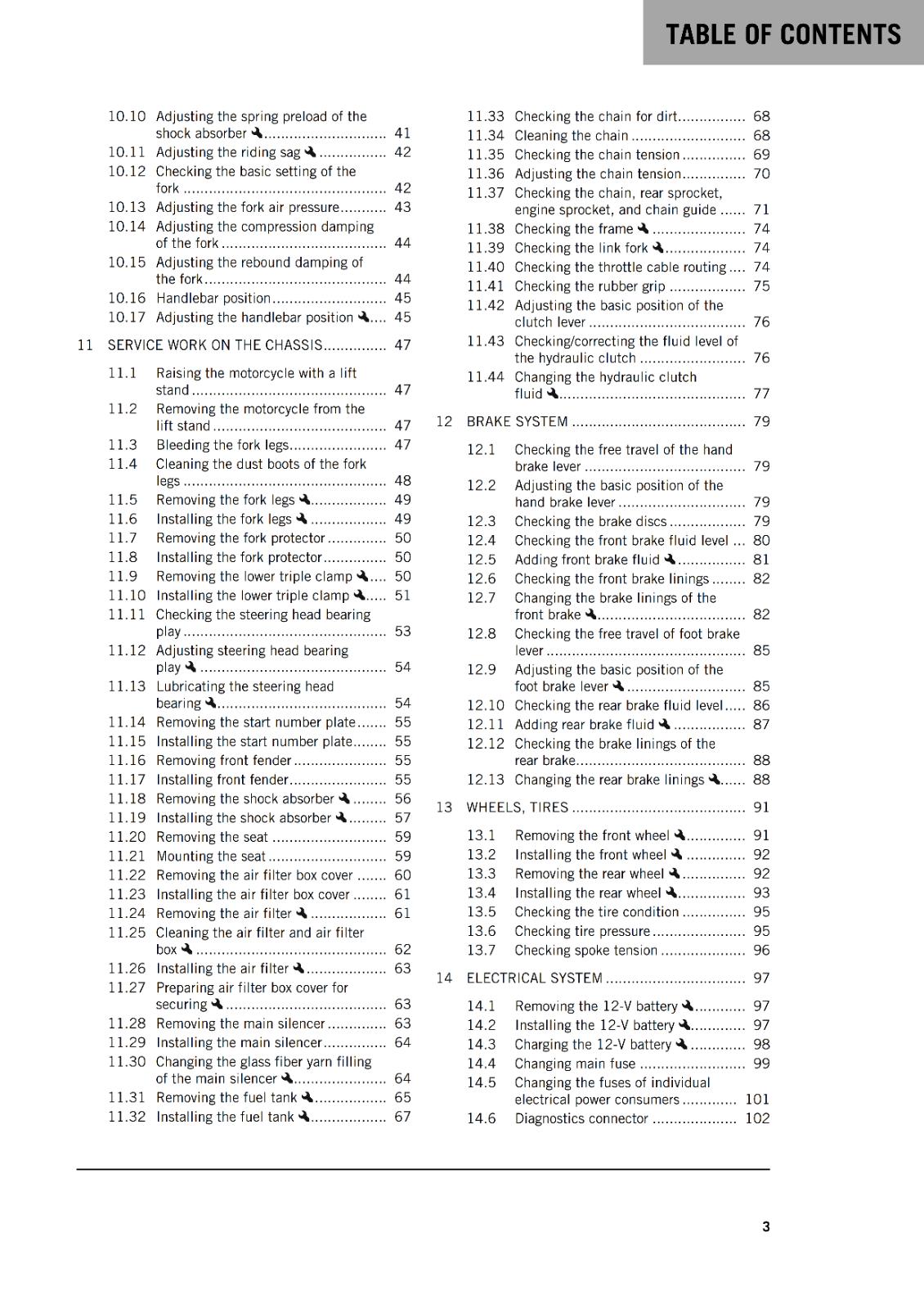 KTM 2022 - 250 300 XC TPI - OWNERS MANUAL