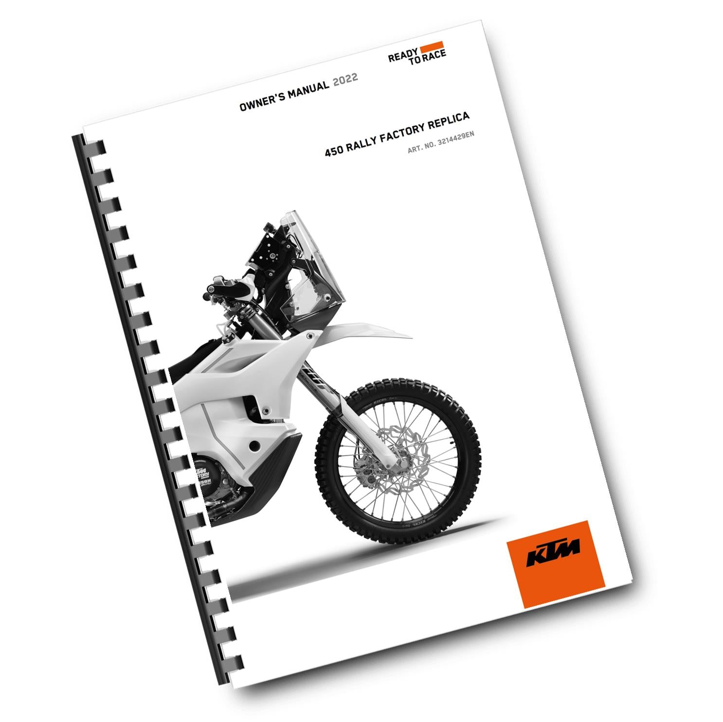 KTM 2022 - 450 RALLY FACTORY REPLICA - OWNERS MANUAL  WIRING DIAGRAMS