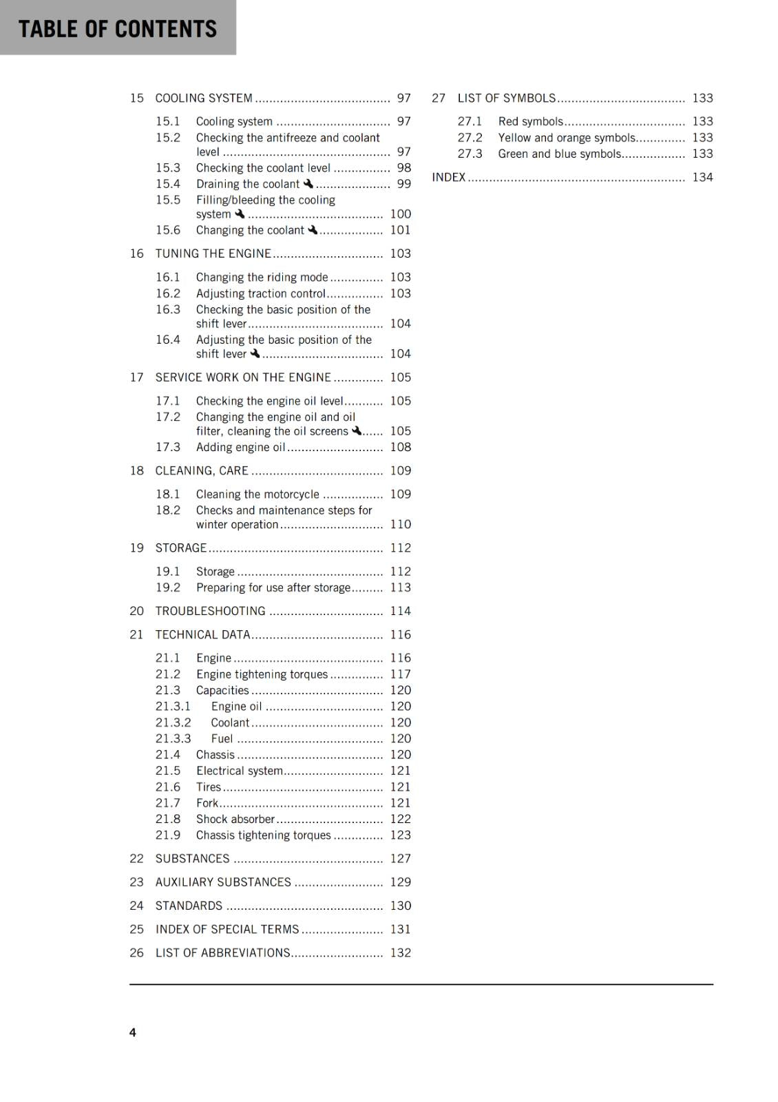 KTM 2022 - 690 ENDURO R US EDITION - OWNERS MANUAL USER GUIDE