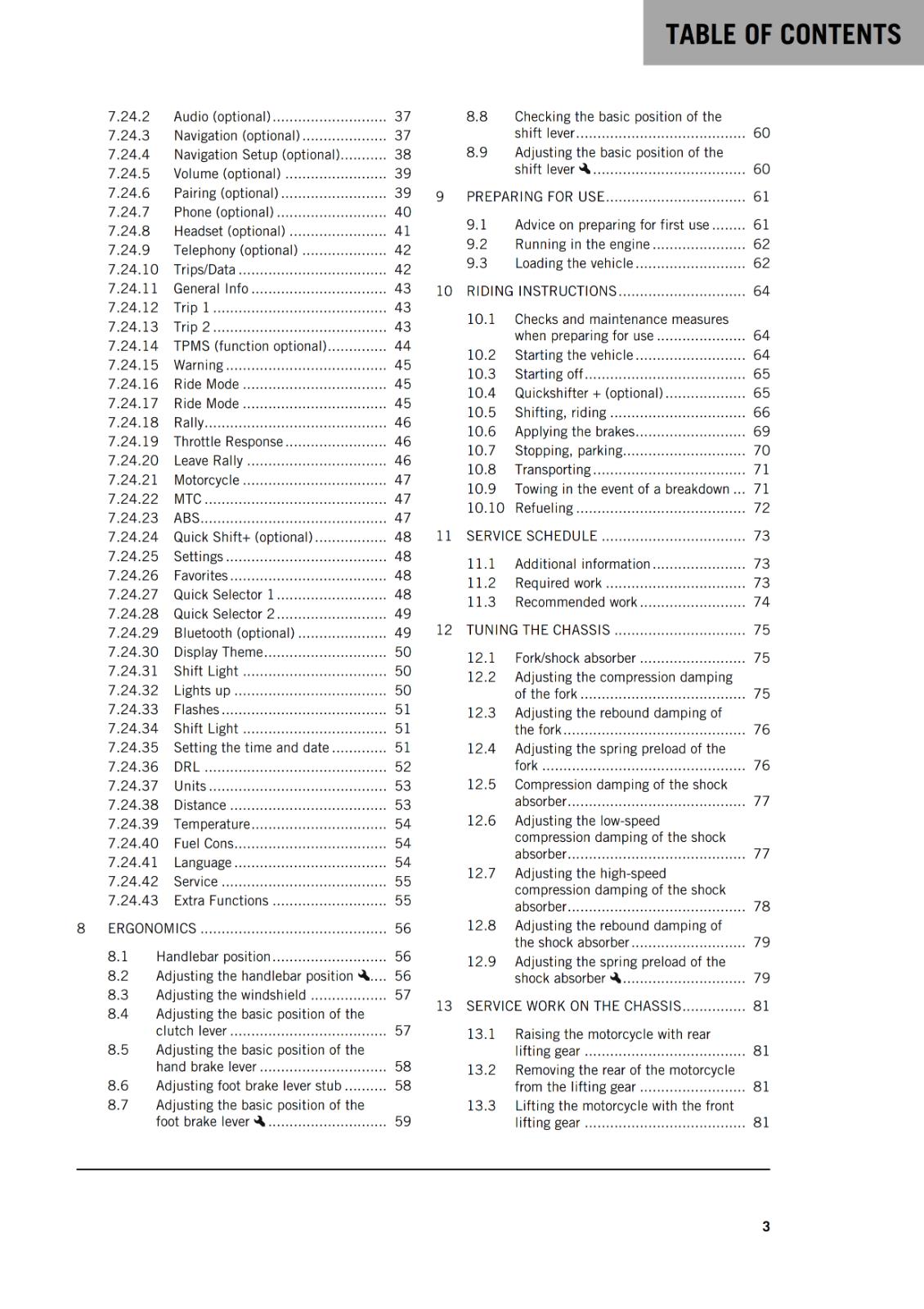 KTM 2022 - 790 ADVENTURE R - OWNERS MANUAL USER GUIDE