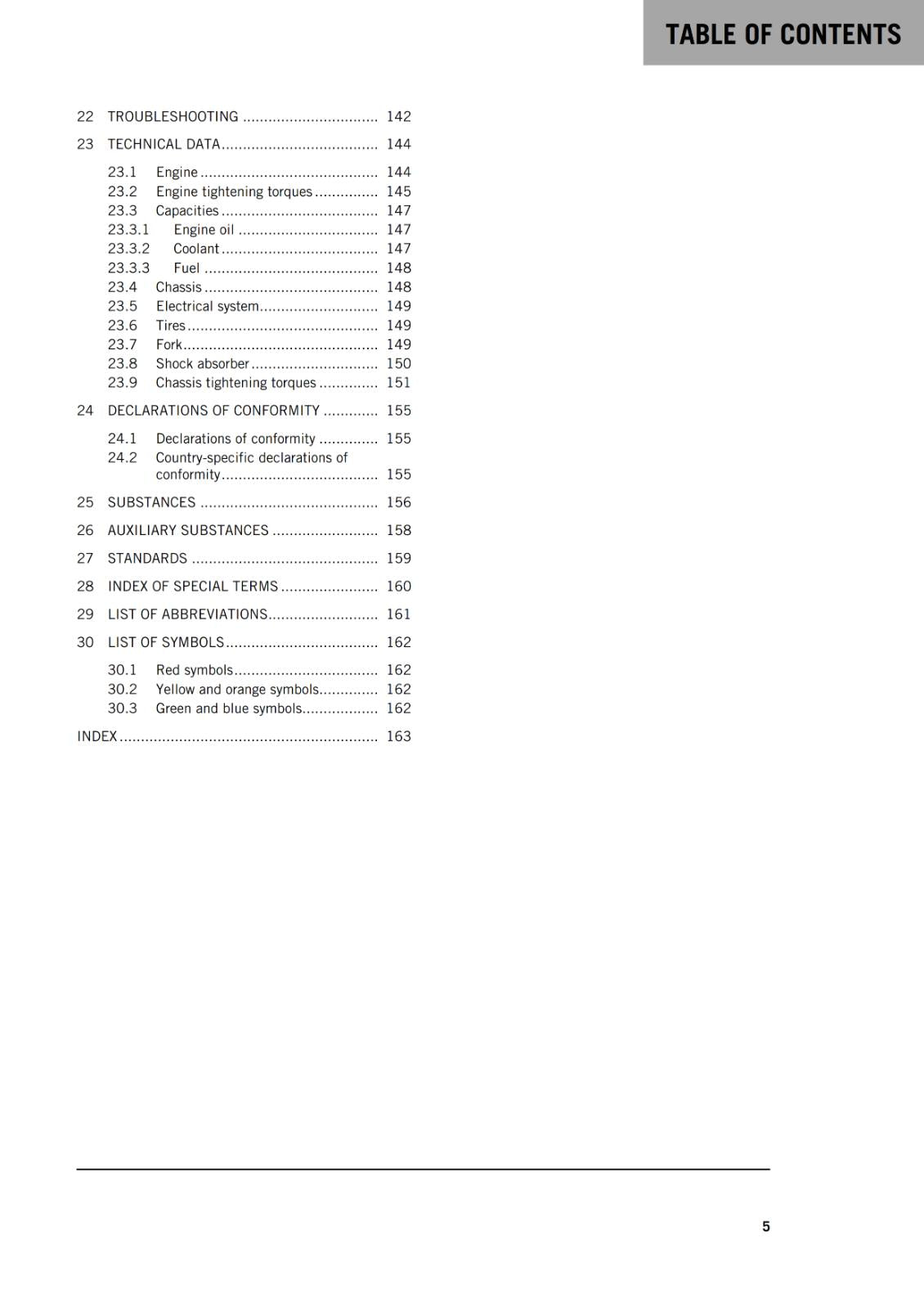 KTM 2022 - 790 ADVENTURE R - OWNERS MANUAL USER GUIDE