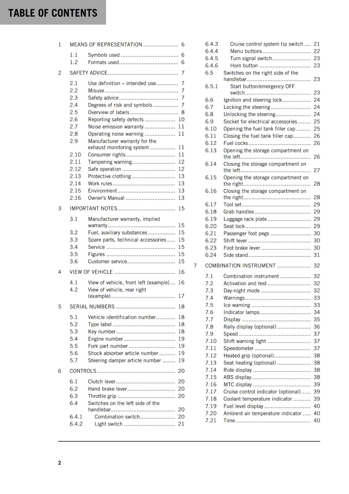 KTM 2022 - 890 ADVENTURE R US EDITION - OWNERS MANUAL USER GUIDE
