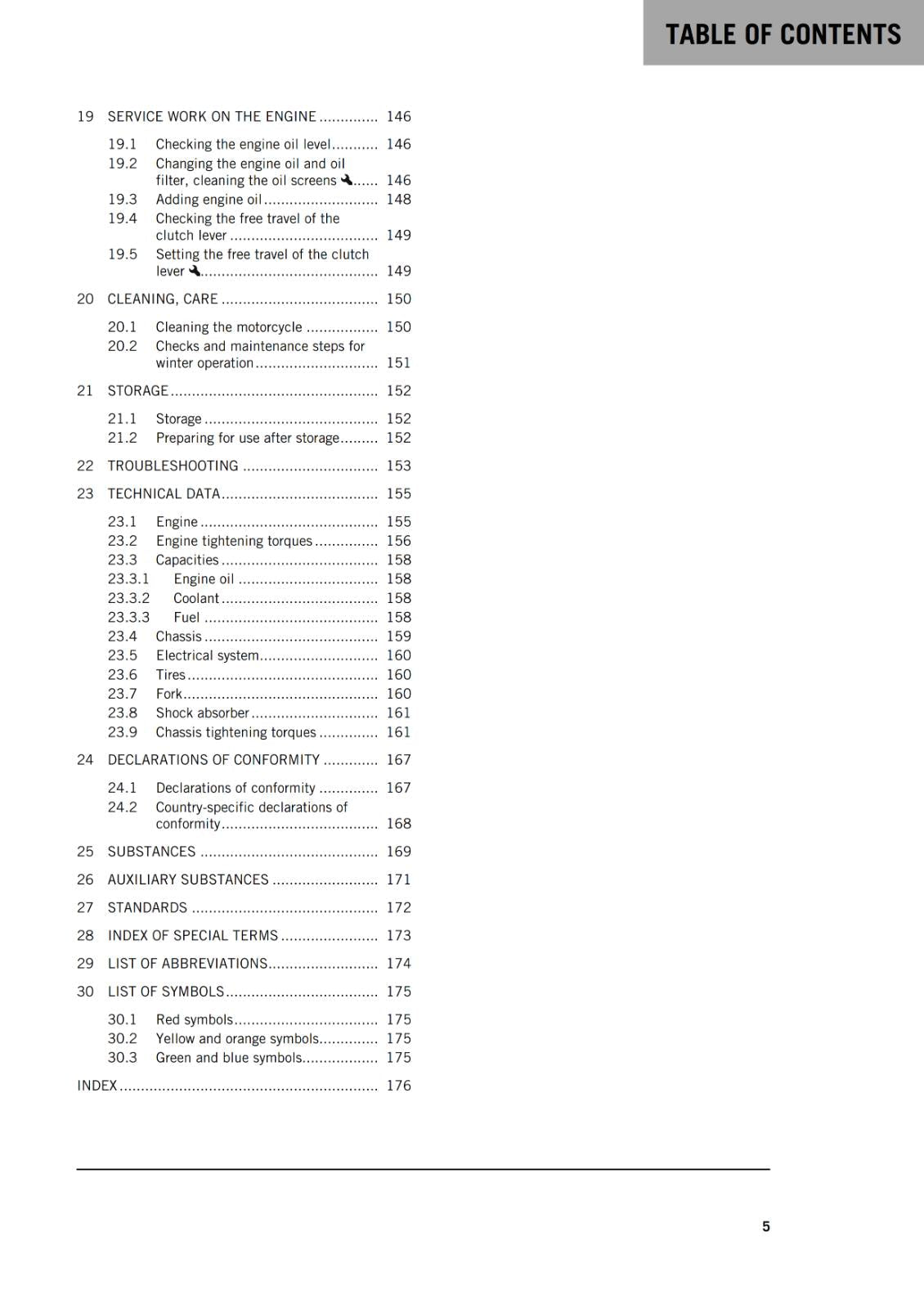 KTM 2022 - 890 ADVENTURE R US EDITION - OWNERS MANUAL USER GUIDE