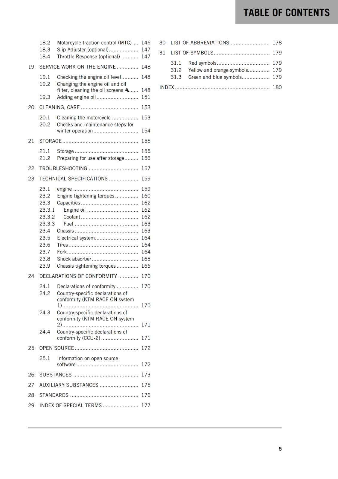 KTM 2022 - 1290 SUPER ADVENTURE R EU EDITION - OWNERS MANUAL USER GUIDE