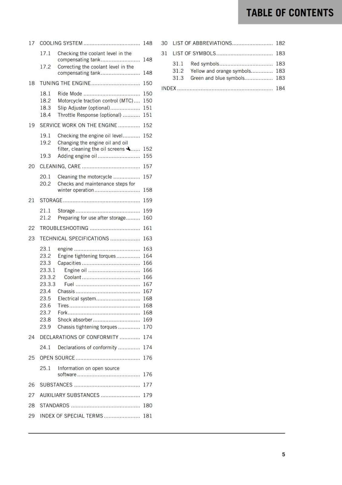 KTM 2022 - 1290 SUPER ADVENTURE R US EDITION - OWNERS MANUAL USER GUIDE