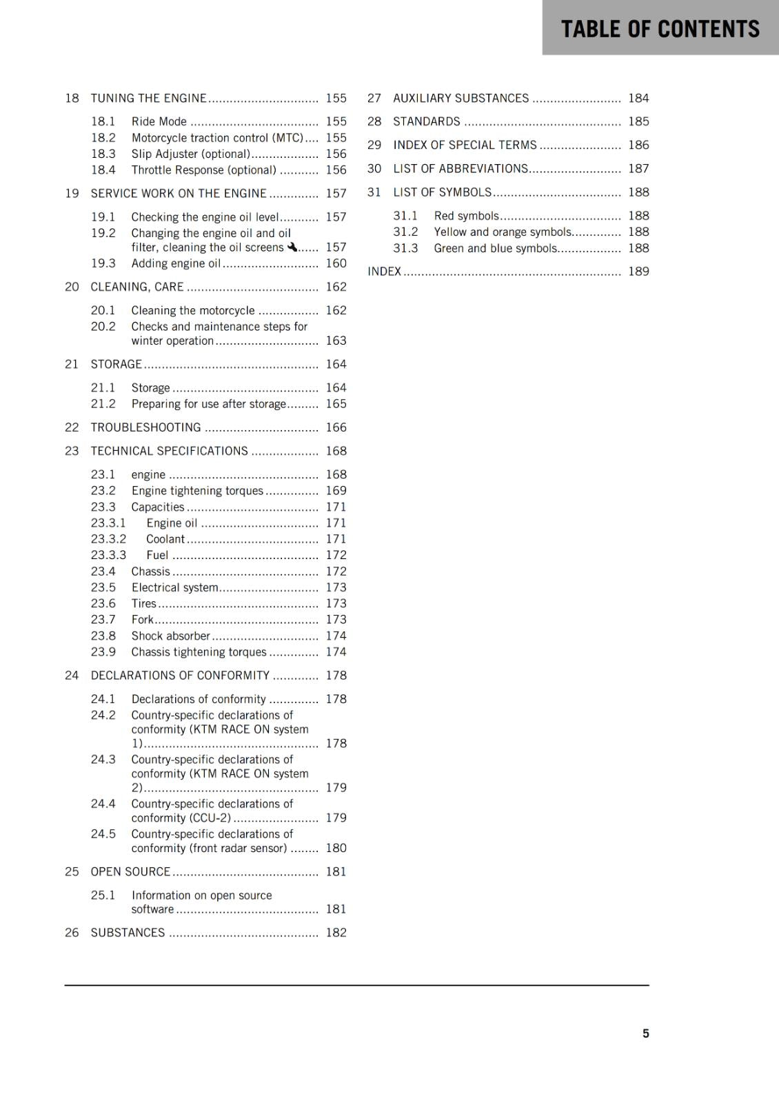 KTM 2022 - 1290 SUPER ADVENTURE S EU EDITION - OWNERS MANUAL USER GUIDE