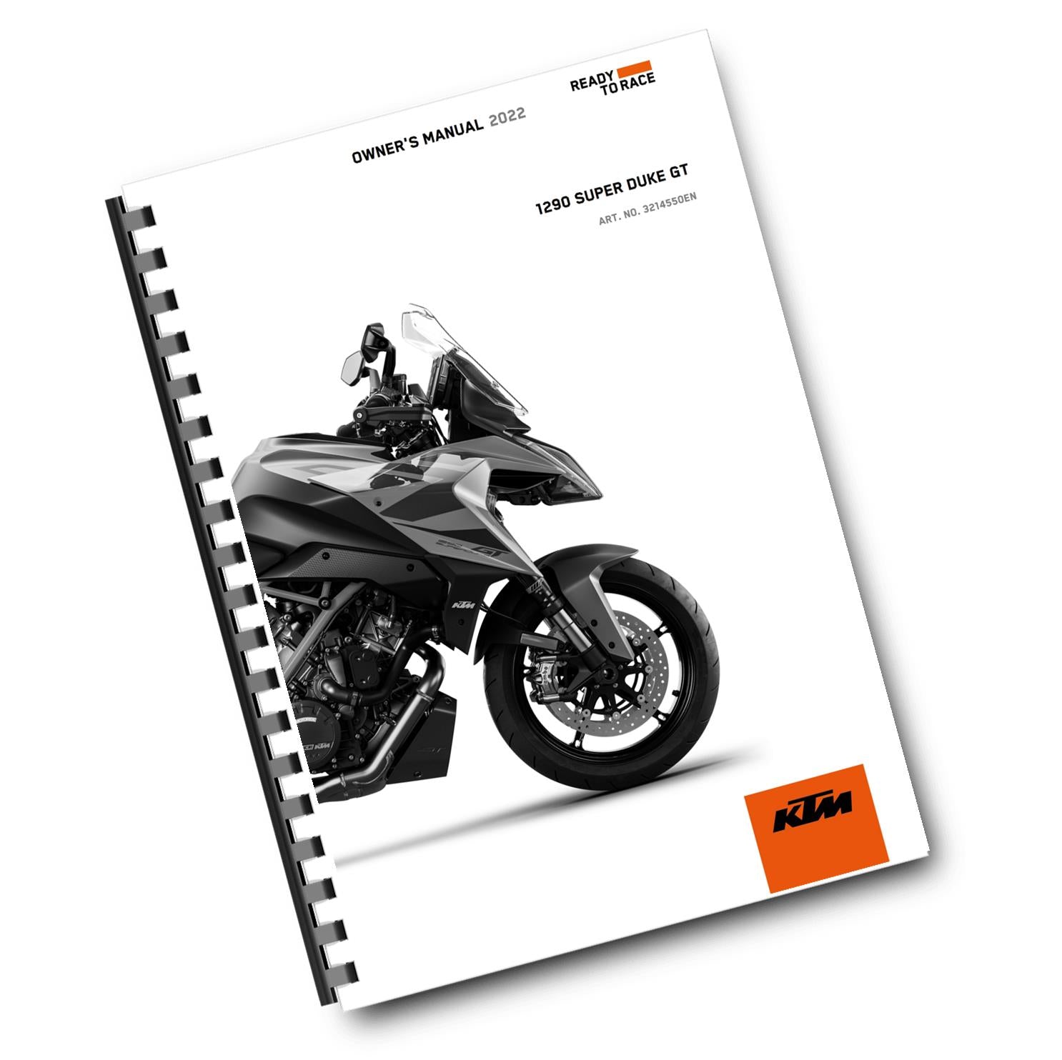 KTM 2022 - 1290 SUPER DUKE GT - OWNERS MANUAL USER GUIDE