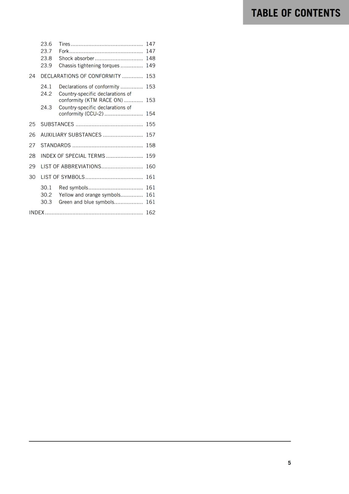 KTM 2022 - 1290 SUPER DUKE R - OWNERS MANUAL USER GUIDE
