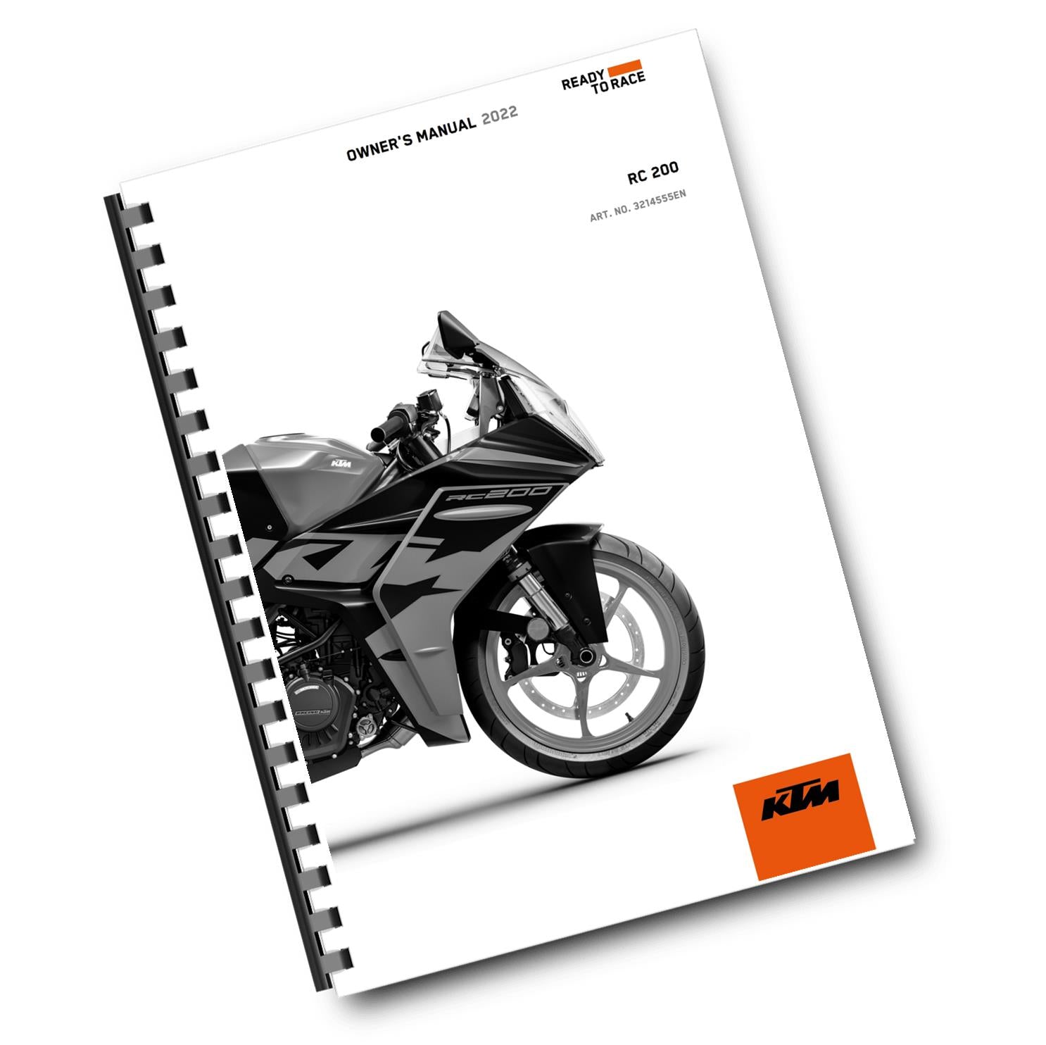 KTM 2022 - RC 200 - OWNERS MANUAL USER GUIDE