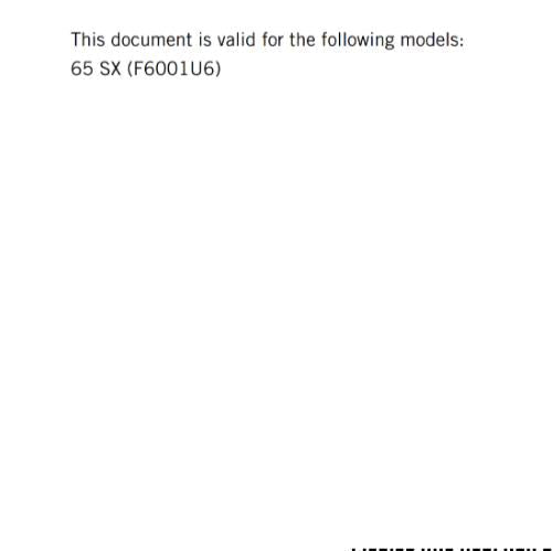 KTM 2021 - 65 SX - OWNERS MANUAL USER GUIDE