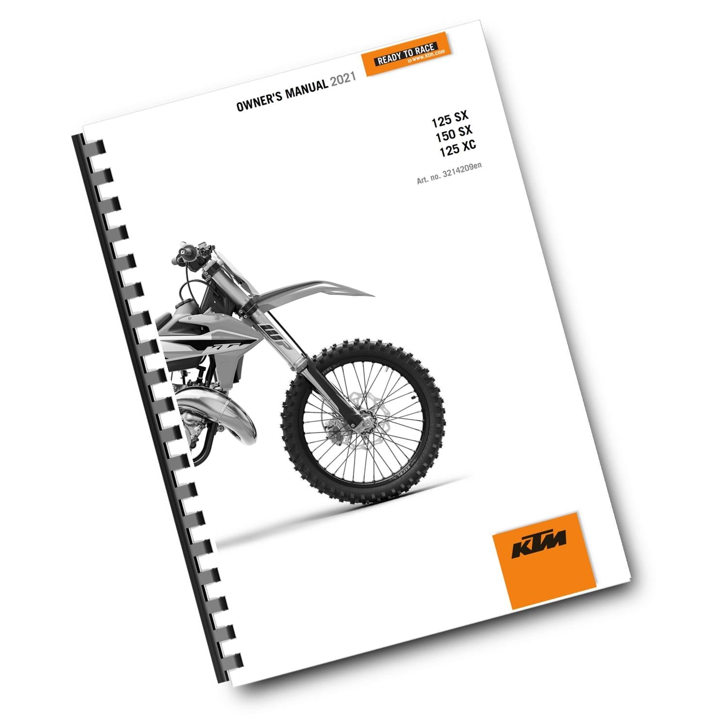 KTM 2021 - 125 150 SX XC - OWNERS MANUAL USER GUIDE