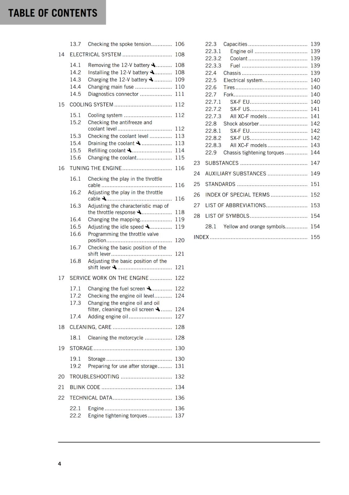 KTM 2021 - 350 SX-F XC-F KAILUB RUSSELL  - OWNERS MANUAL USER GUIDE