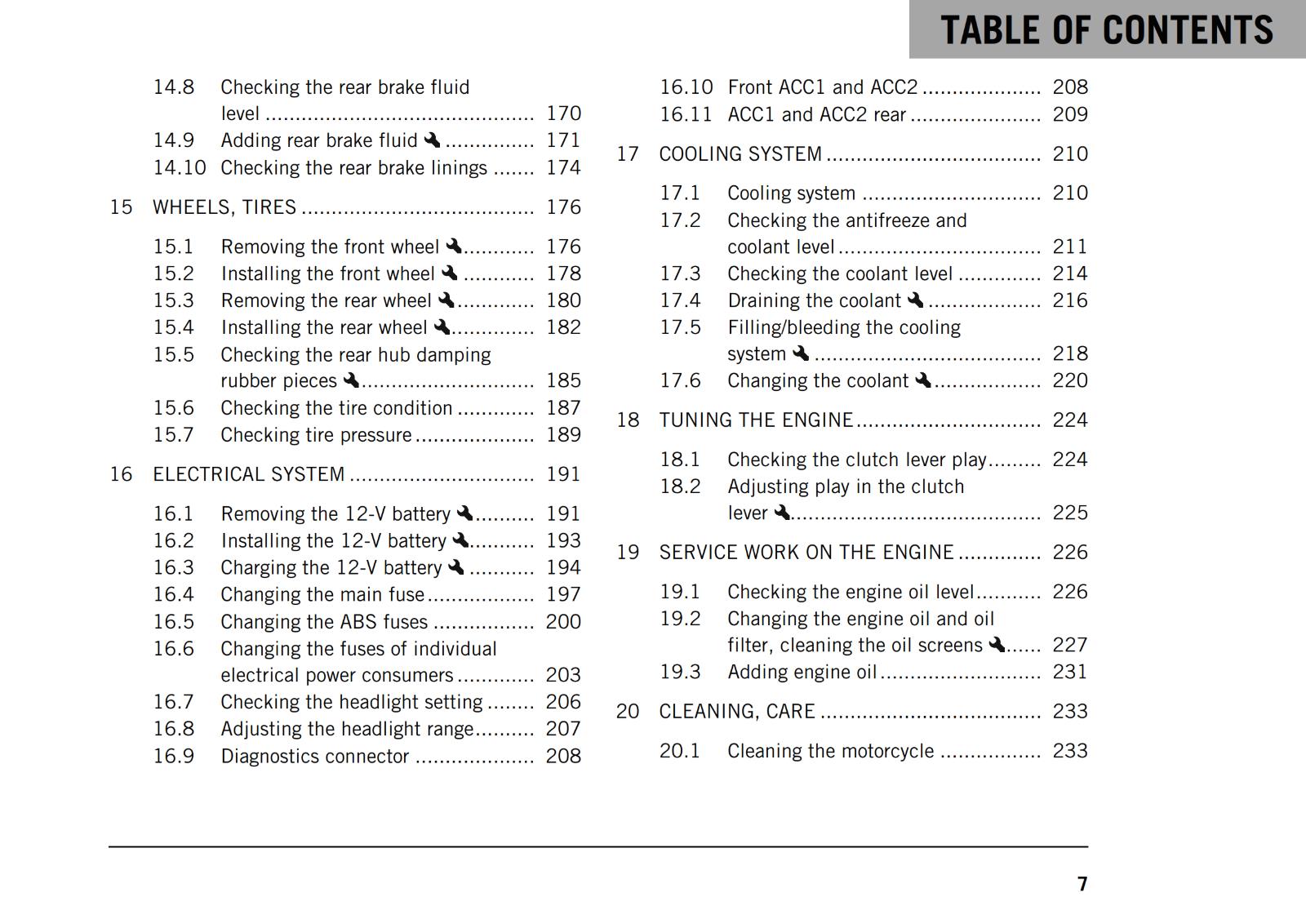KTM 2021 - 390 ADVENTURE EU EDITION  - OWNERS MANUAL USER GUIDE