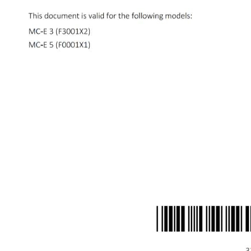 GASGAS 2024 OWNERS MANUAL - MC-E 3 5