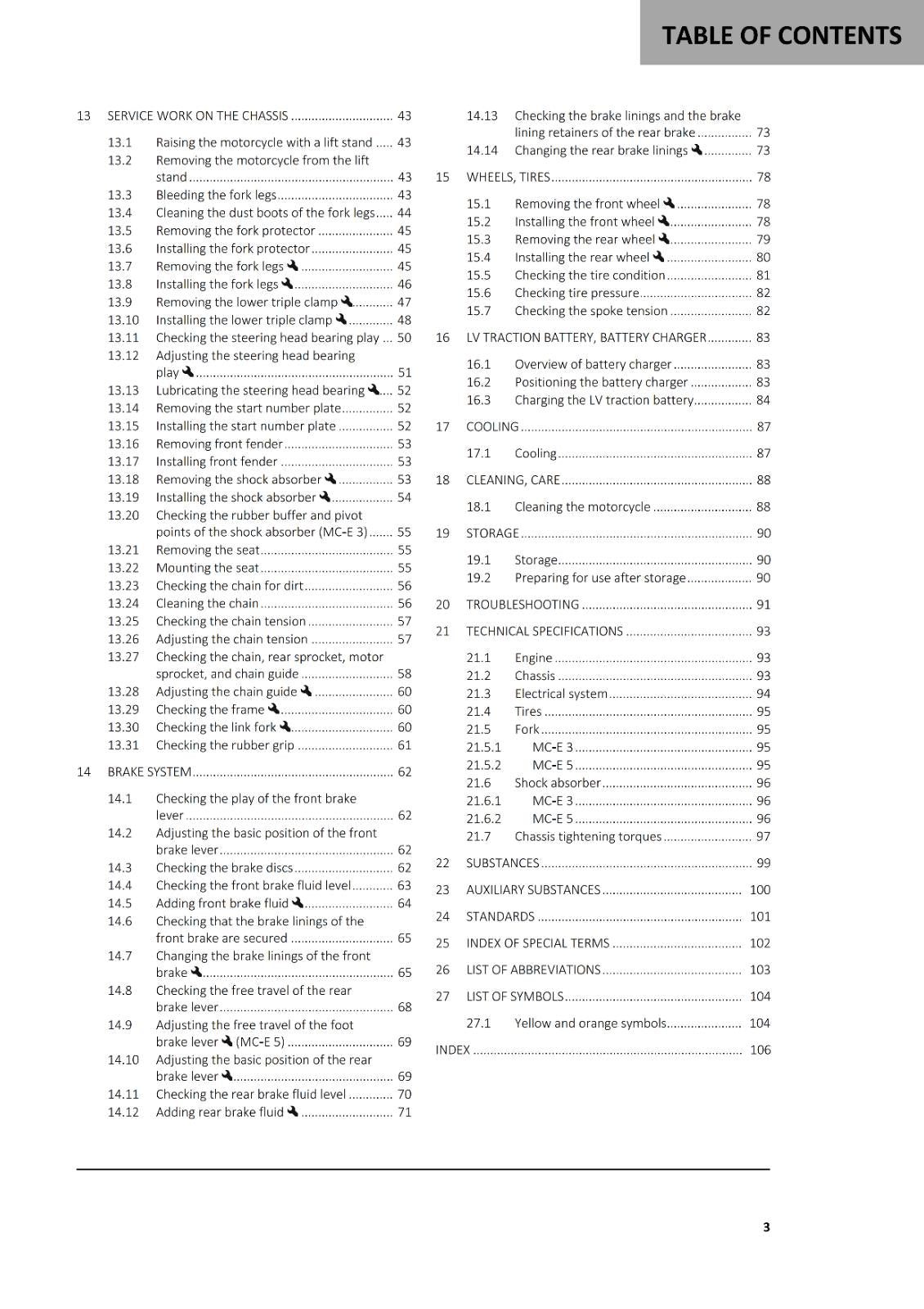 GASGAS 2024 OWNERS MANUAL - MC-E 3 5