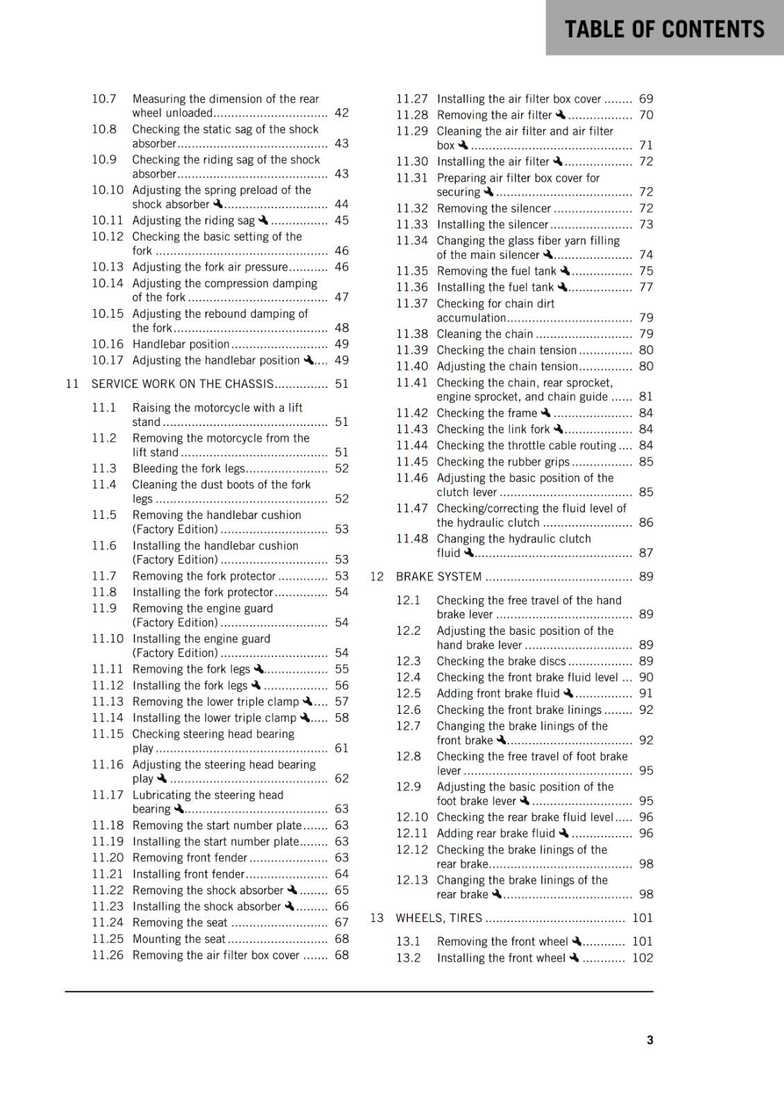 KTM 2021 - 450 SX-F XC-F FACTORY EDITION - OWNERS MANUAL USER GUIDE