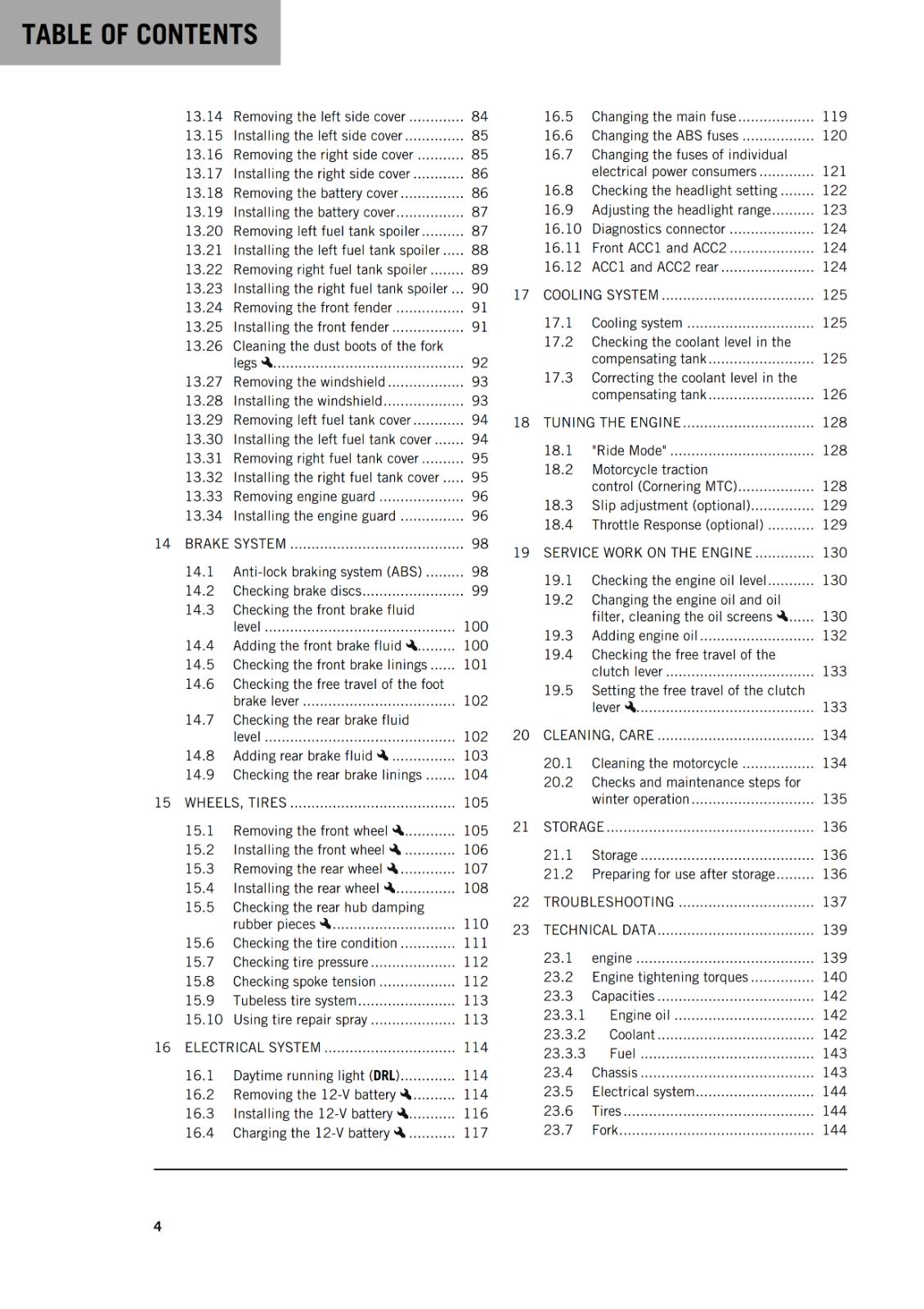 KTM 2021 - 790 ADVENTURE - OWNERS MANUAL USER GUIDE