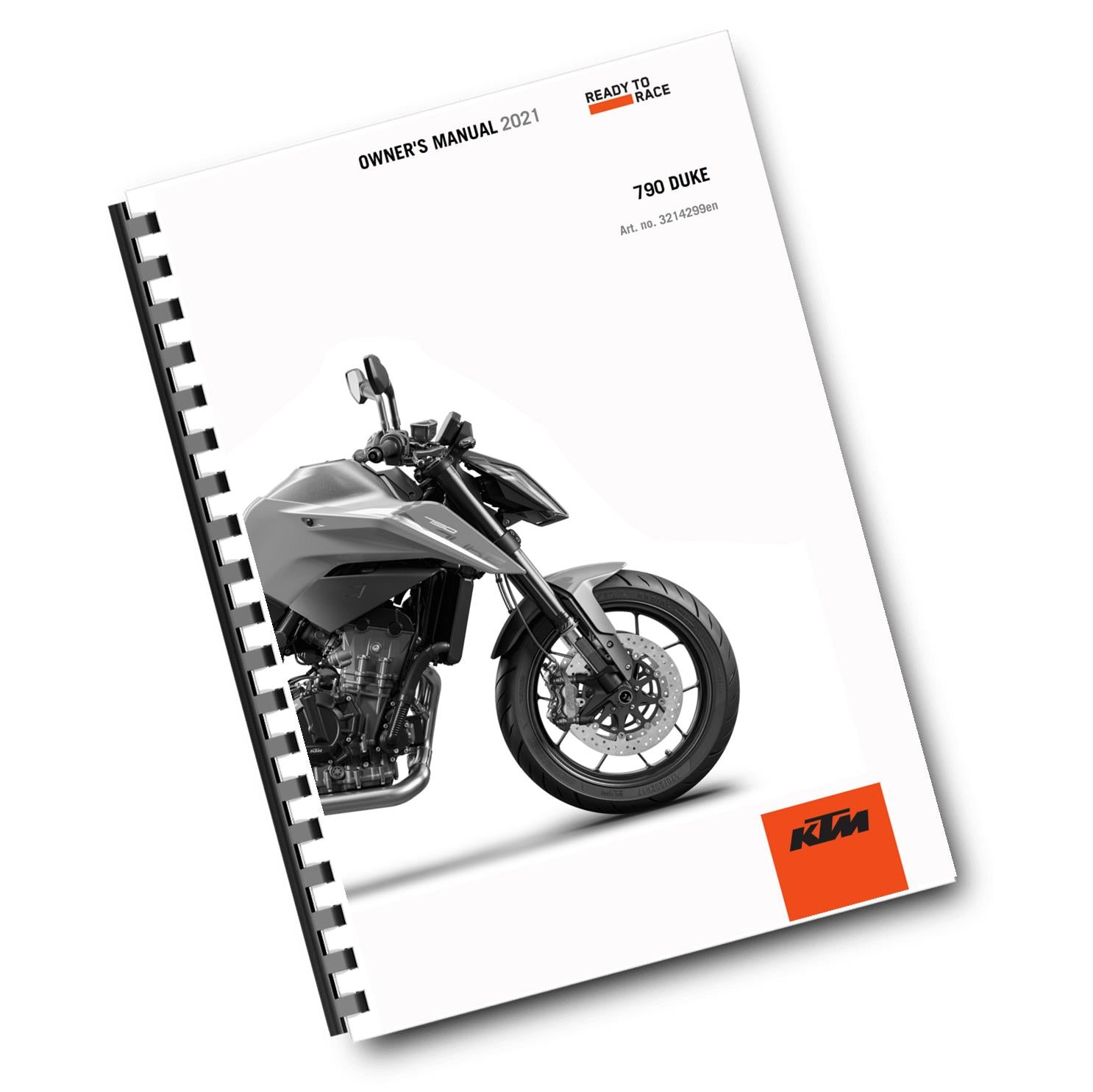 KTM 2021 - 790 DUKE - OWNERS MANUAL USER GUIDE