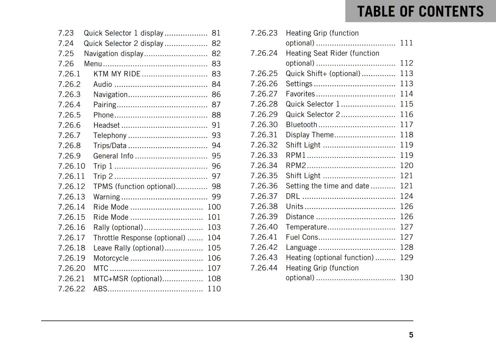 KTM 2021 - 890 ADVENTURE R RALLY - EU EDITION - OWNERS MANUAL USER GUIDE
