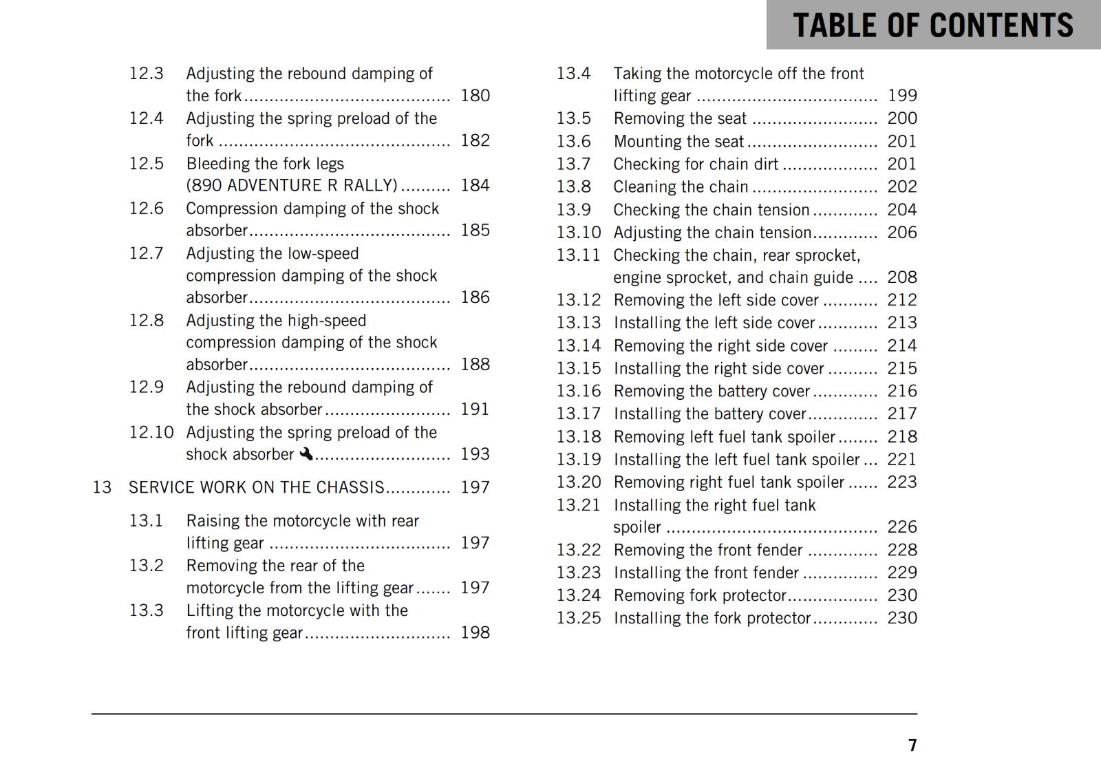KTM 2021 - 890 ADVENTURE R RALLY - EU EDITION - OWNERS MANUAL USER GUIDE