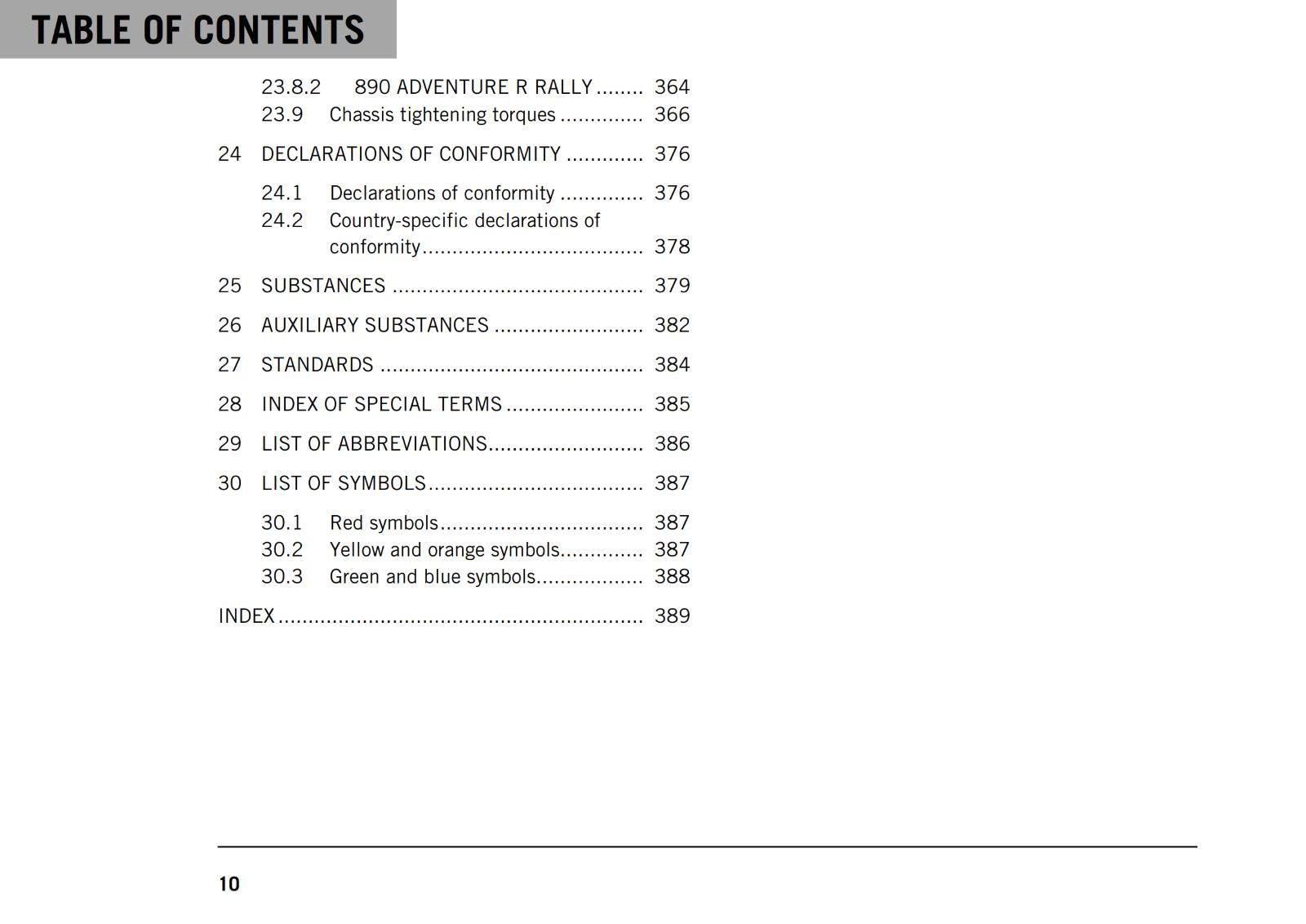 KTM 2021 - 890 ADVENTURE R RALLY - EU EDITION - OWNERS MANUAL USER GUIDE