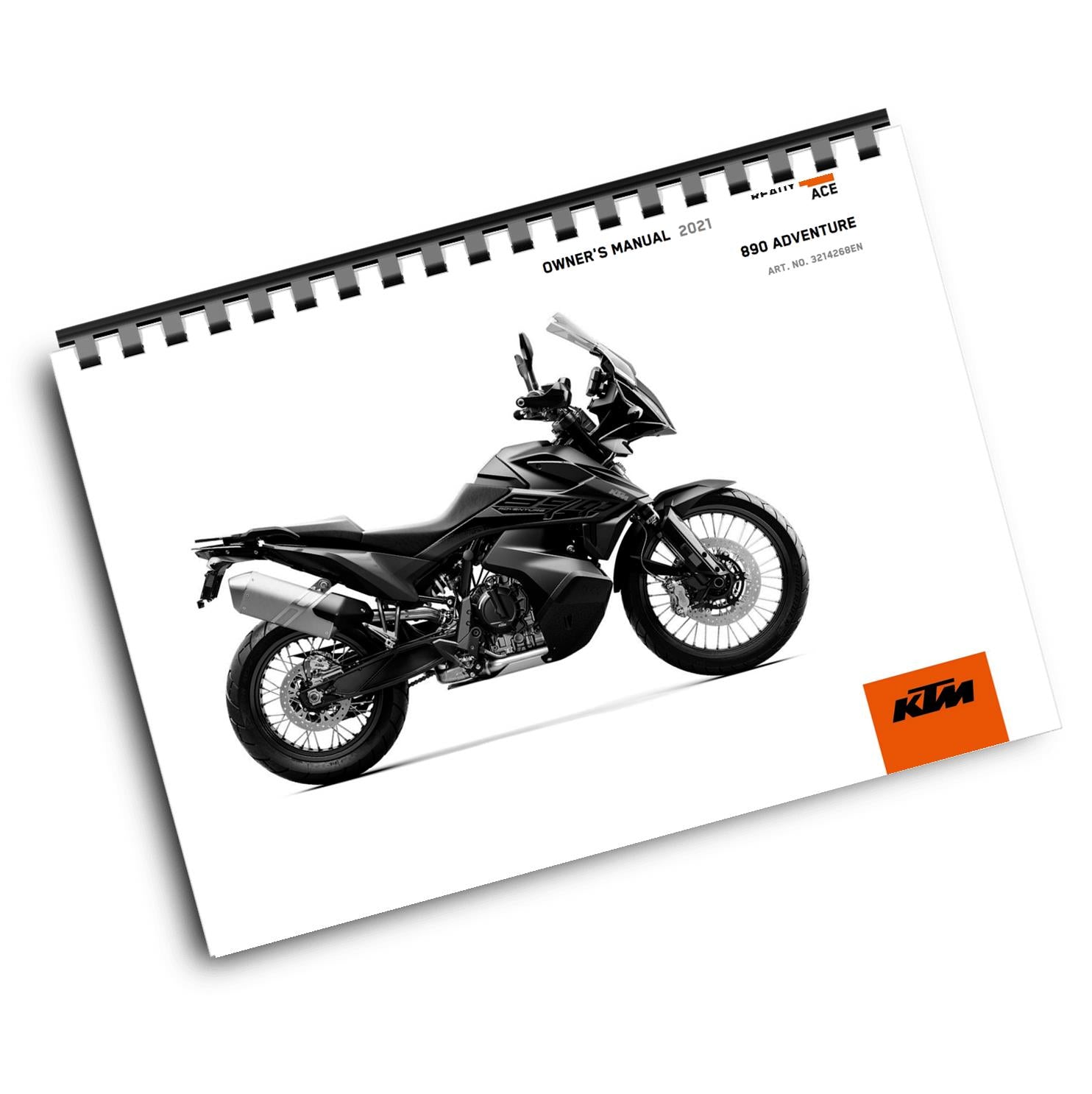 KTM 2021 - 890 ADVENTURE - US EDITION - OWNERS MANUAL USER GUIDE