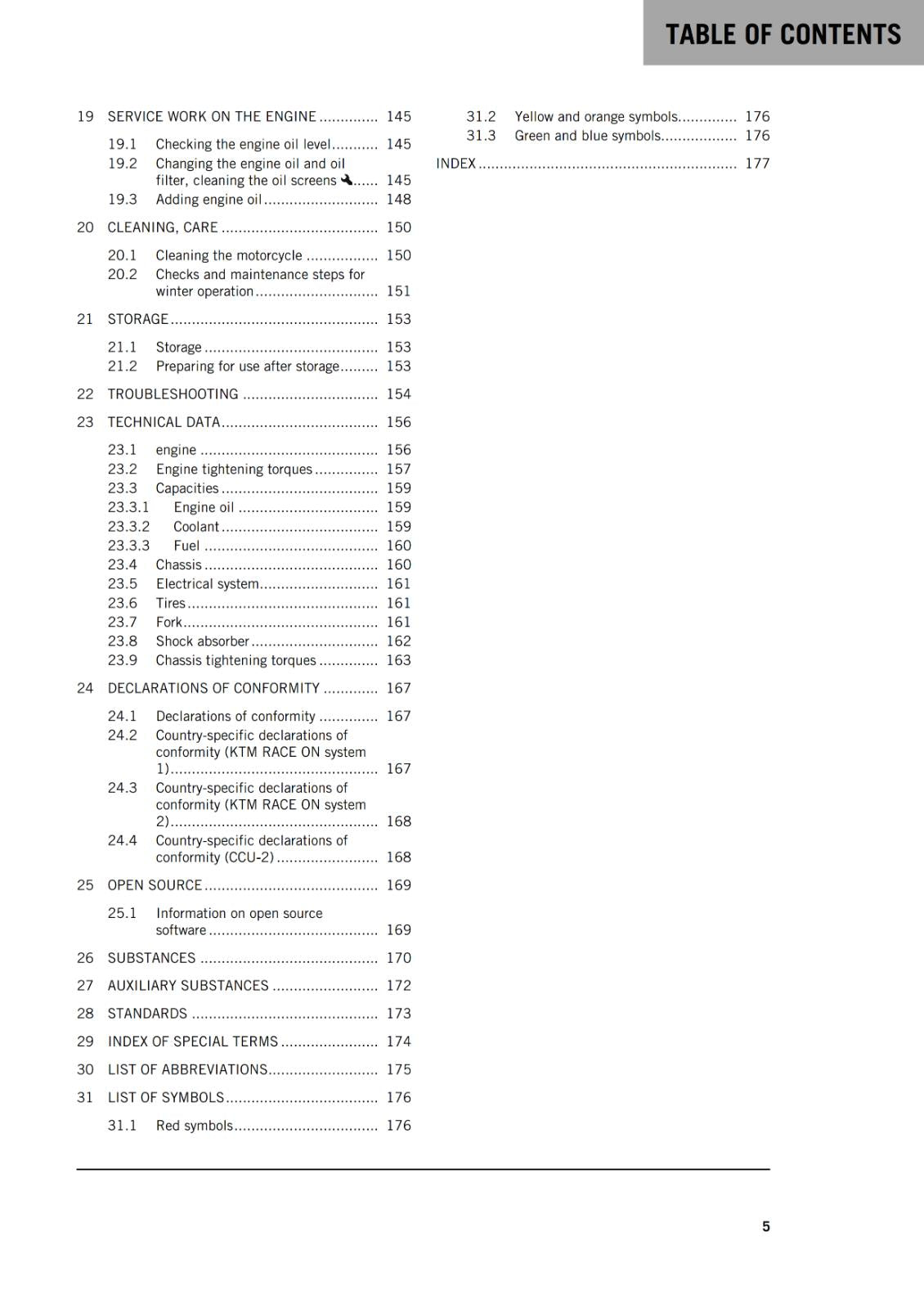 KTM 2021 - 1290 SUPER ADVENTURE R - OWNERS MANUAL USER GUIDE
