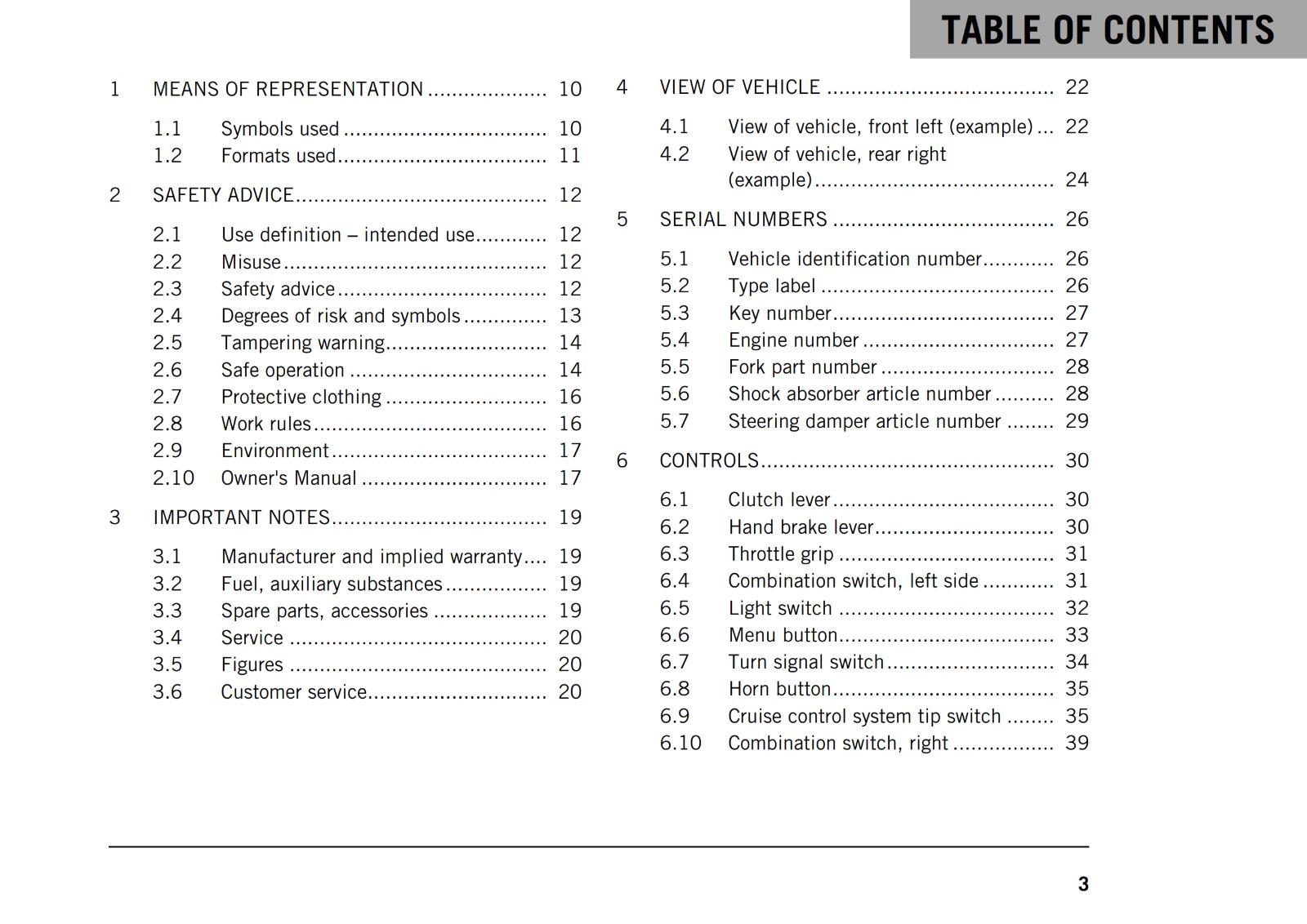KTM 2021 - 1290 SUPER DUKE GT - OWNERS MANUAL USER GUIDE