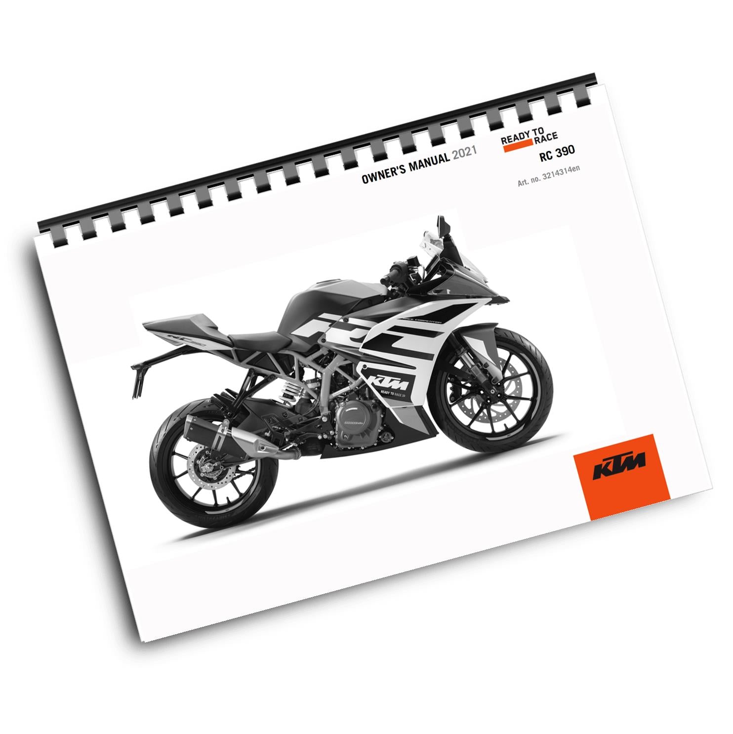 KTM 2021 - RC 390 - OWNERS MANUAL USER GUIDE