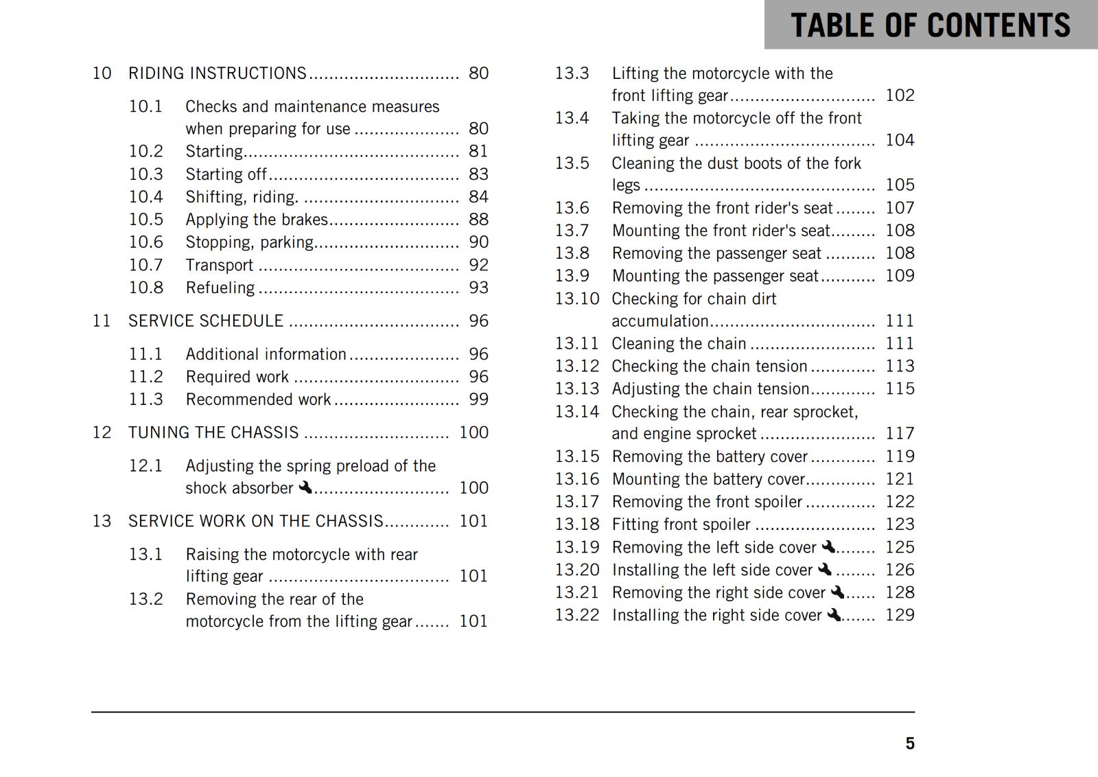KTM 2021 - RC 390 - OWNERS MANUAL USER GUIDE