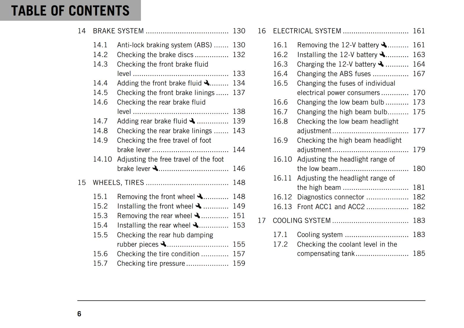 KTM 2021 - RC 390 - OWNERS MANUAL USER GUIDE