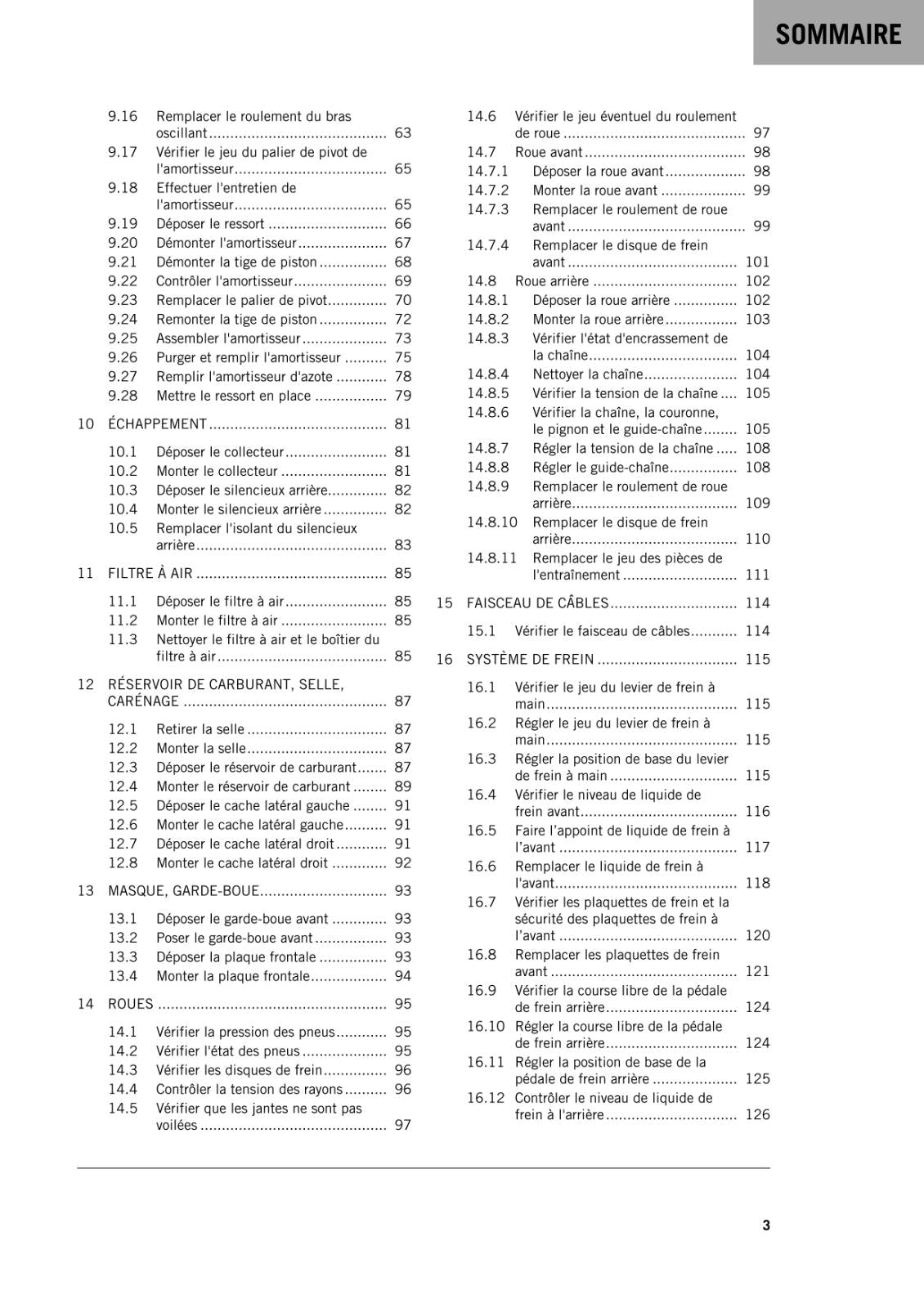 FRENCH LANGUAGE - KTM 2024 - 50 SX FACTORY EDITION - MANUEL DE REPARATION