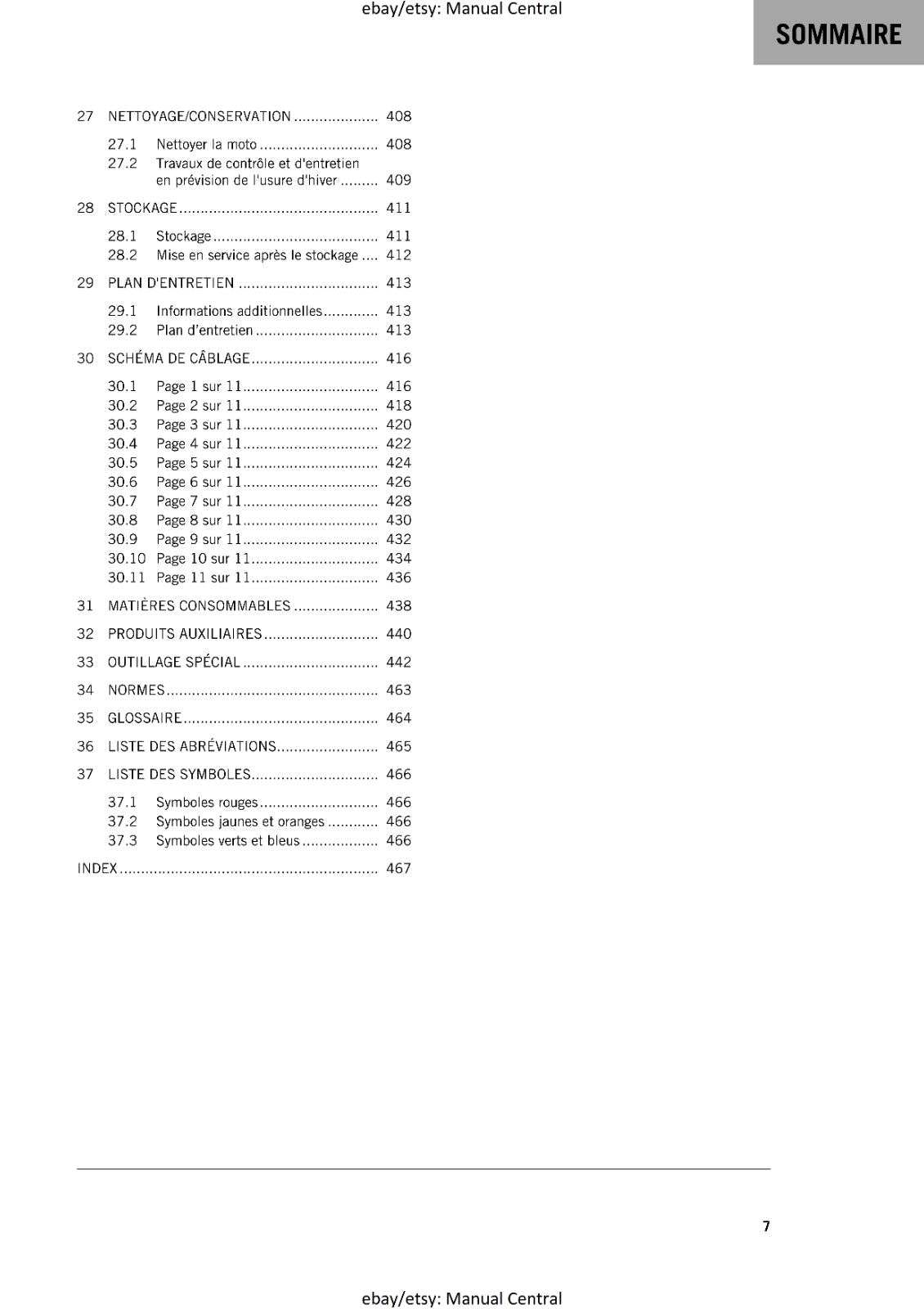 FRENCH LANGUAGE - KTM 2023 - 890 DUKE R - MANUEL DE REPARATION