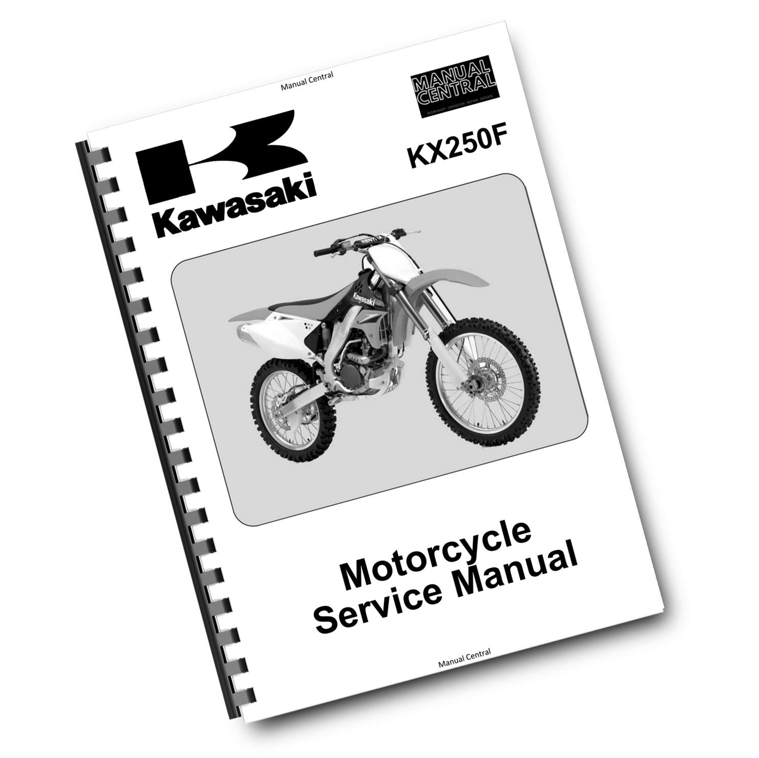 KAWASAKI MOTORCYCLE - 2006 2007 2008 - KX250F - SERVICE WORKSHOP REPAIR MANUAL