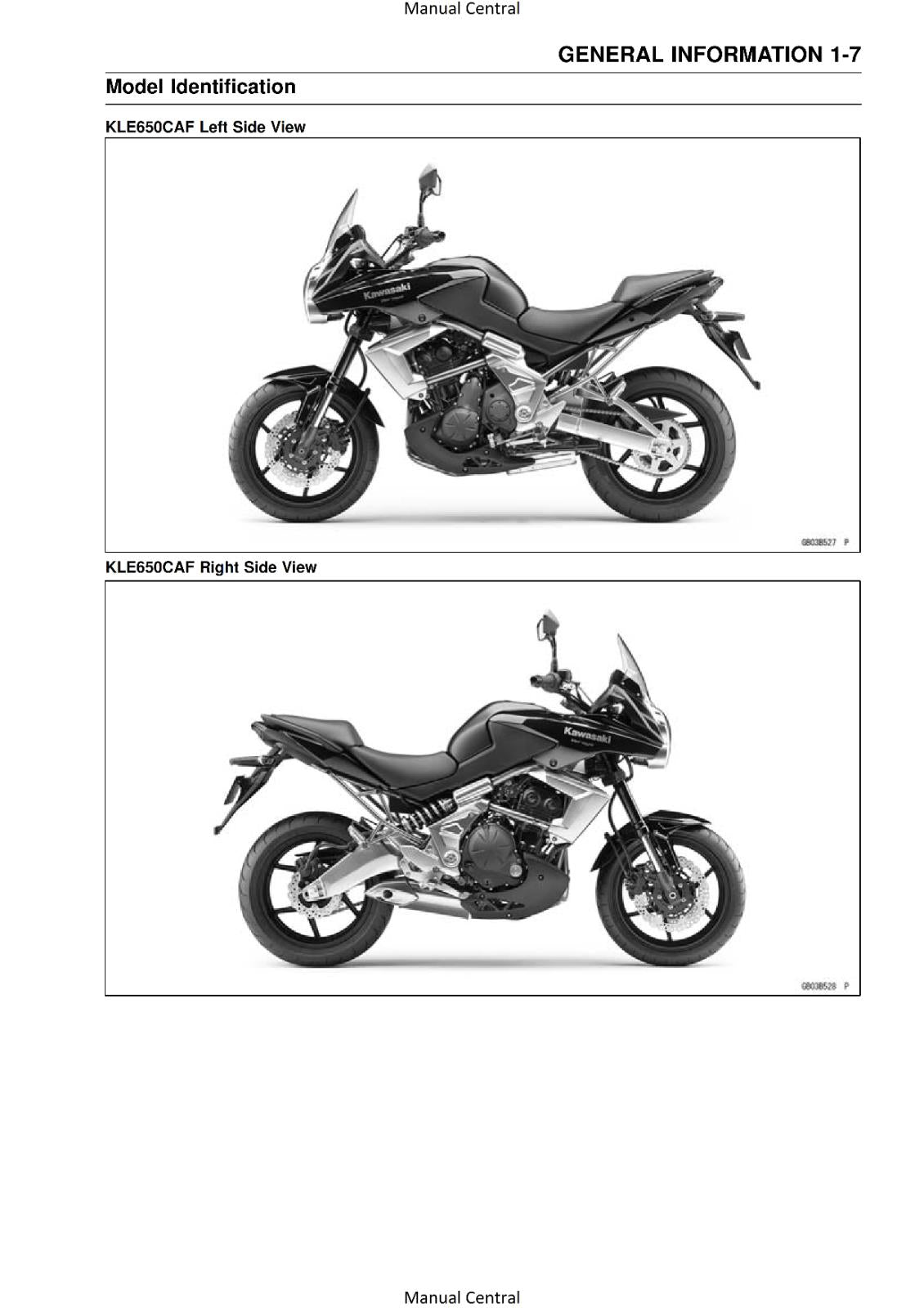 KAWASAKI 2010 2011 VERSYS ABS - WORKSHOP SERVICE REPAIR MANUAL