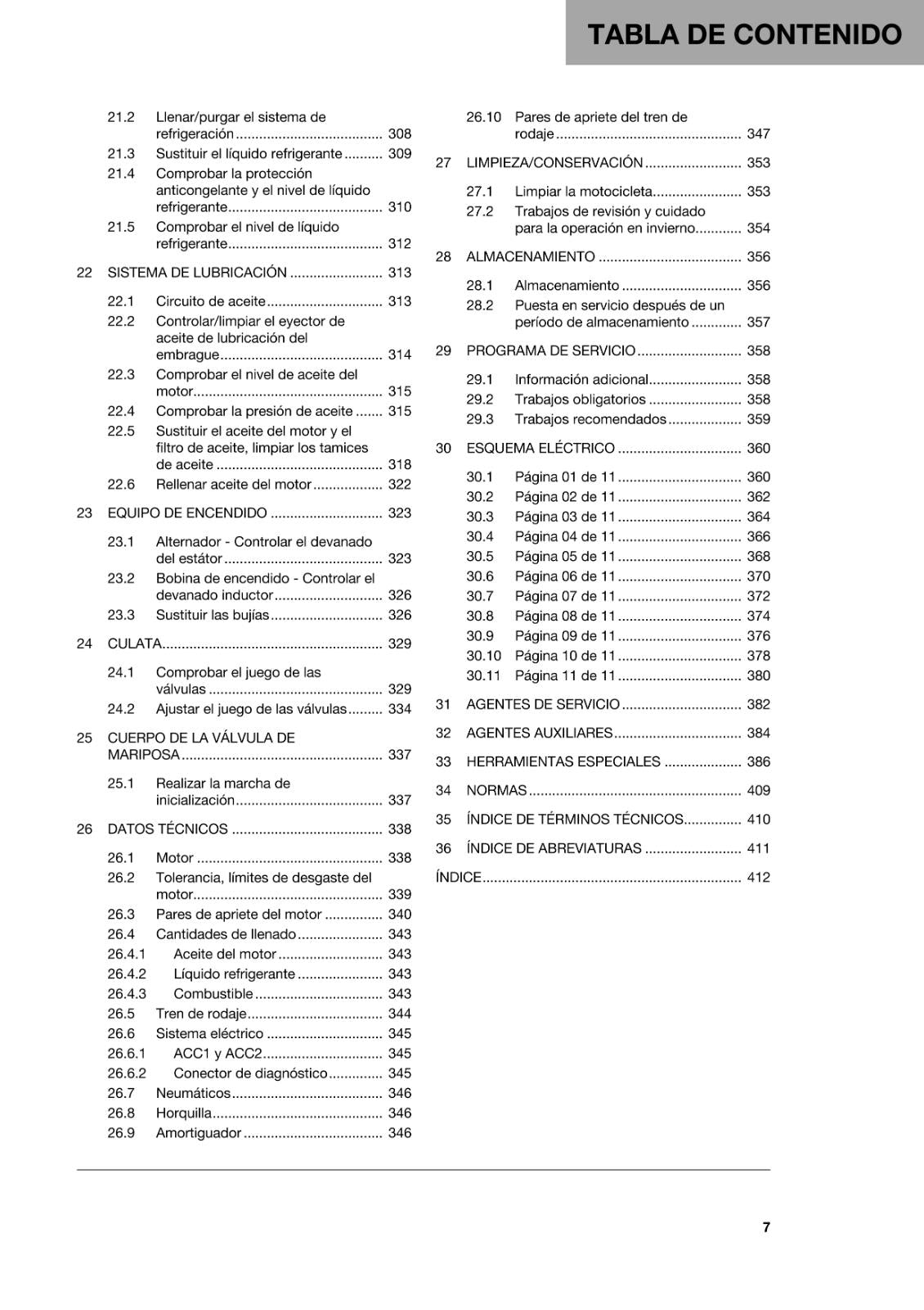 SPANISH LANGUAGE - HUSQVARNA 2022 - 701 ENDURO EU -  MANUAL DE REPARACION