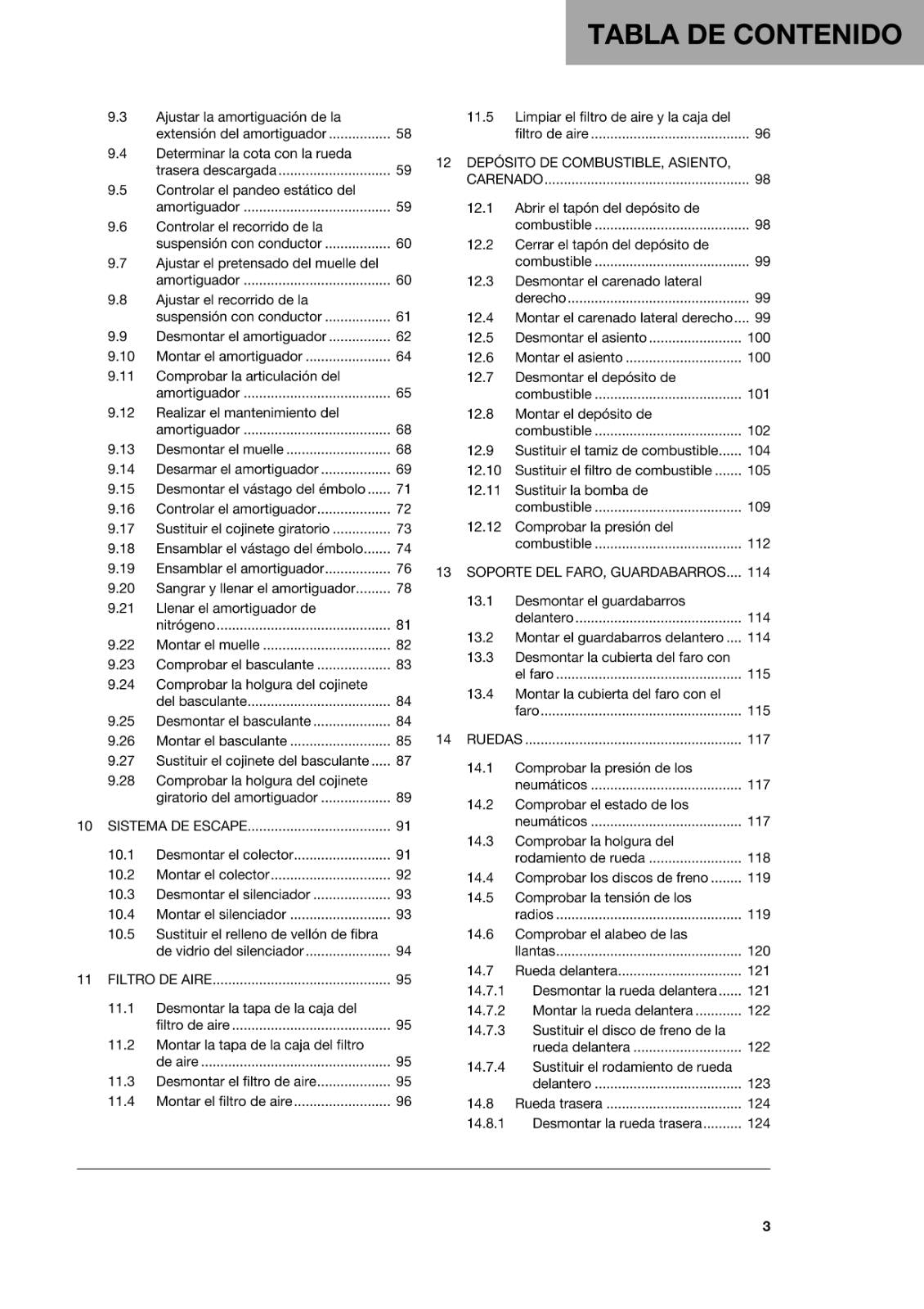 SPANISH LANGUAGE - HUSQVARNA 2022 - FE 250 -  MANUAL DE REPARACION