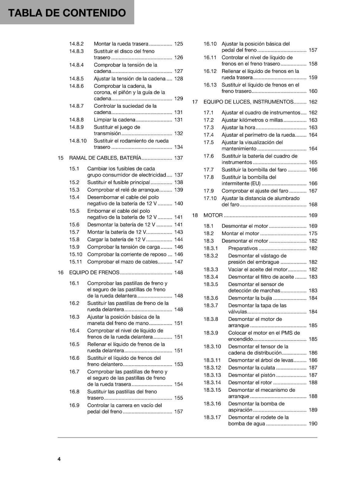 SPANISH LANGUAGE - HUSQVARNA 2022 - FE 250 -  MANUAL DE REPARACION