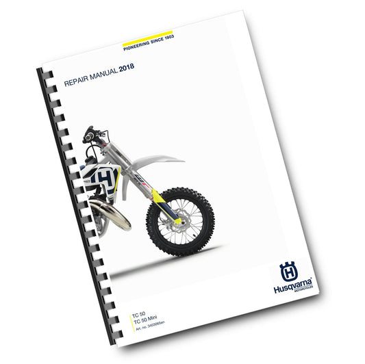 HUSQVARNA 2018 - TC 50 MINI - REPAIR WORKSHOP SERVICE MANUAL
