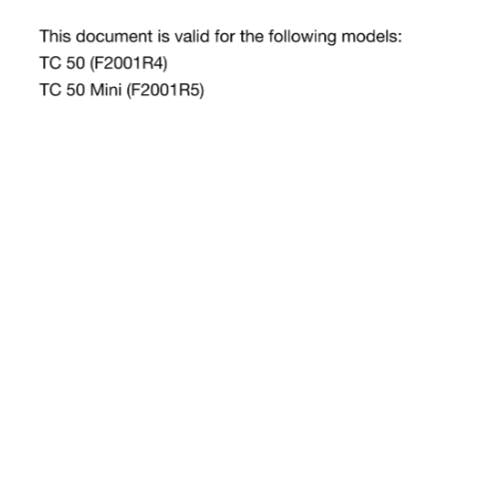 HUSQVARNA 2018 - TC 50 MINI - REPAIR WORKSHOP SERVICE MANUAL