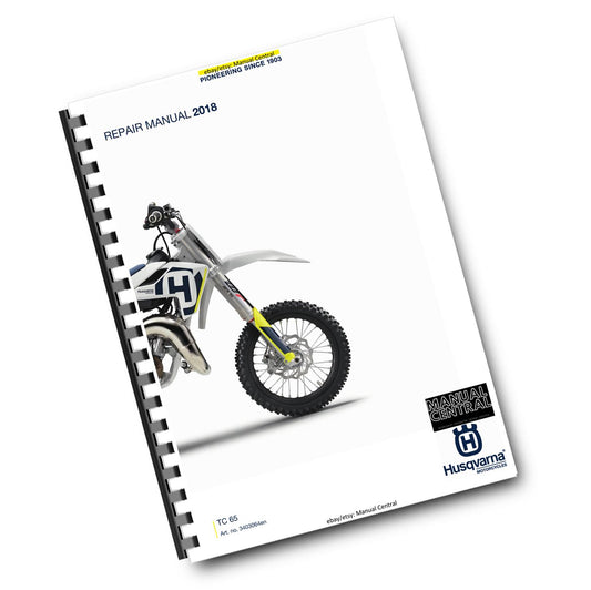 HUSQVARNA 2018 - TC 65 - REPAIR WORKSHOP SERVICE MANUAL