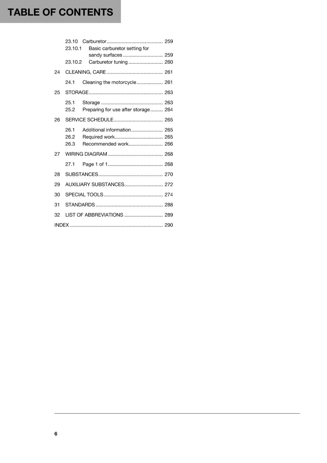 HUSQVARNA 2018 - TC 125 - REPAIR WORKSHOP SERVICE MANUAL