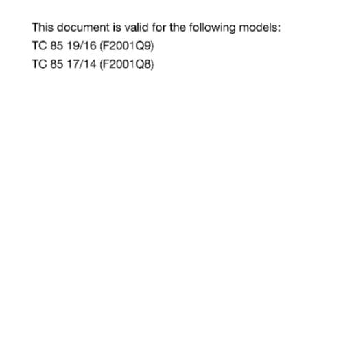 HUSQVARNA 2017 - TC 85 19/16 17/14 - WORKSHOP SERVICE MANUAL REPRINTED