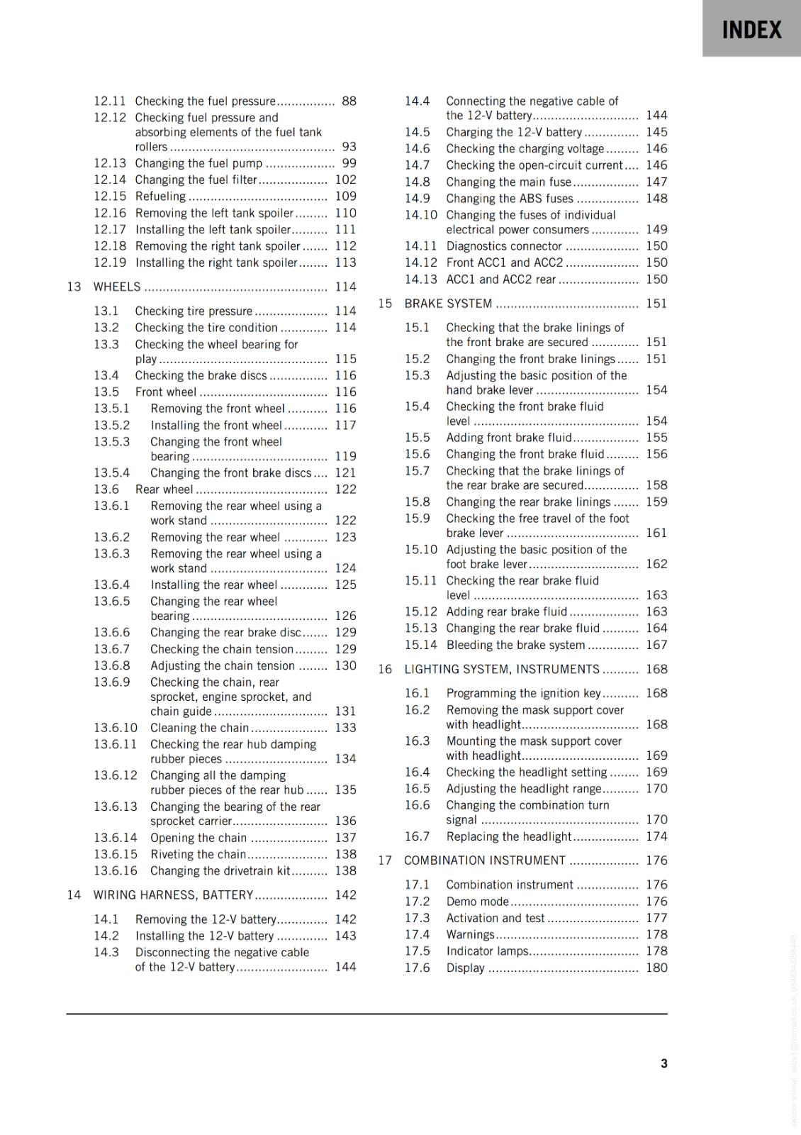KTM 2024 - 990 DUKE - WORKSHOP SERVICE REPAIR MANUAL COMB BOUND