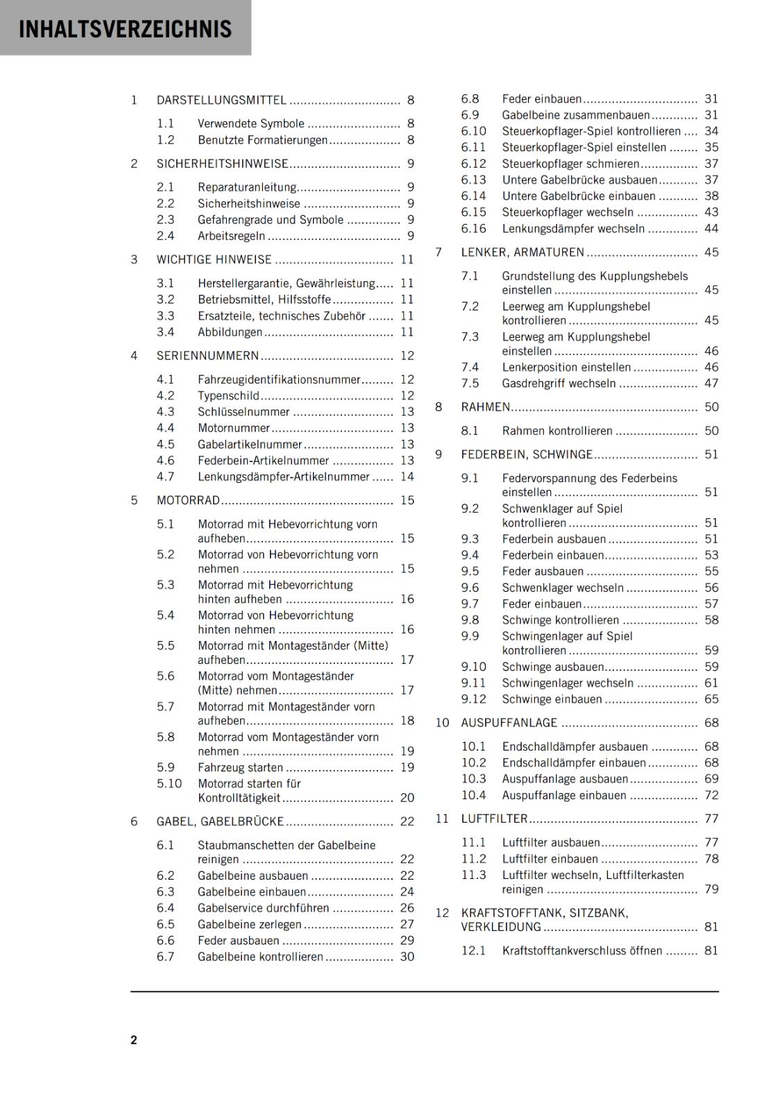 GERMAN LANGUAGE - KTM 2021 -890 ADVENTURE & L - REPARATURANLEITUNG